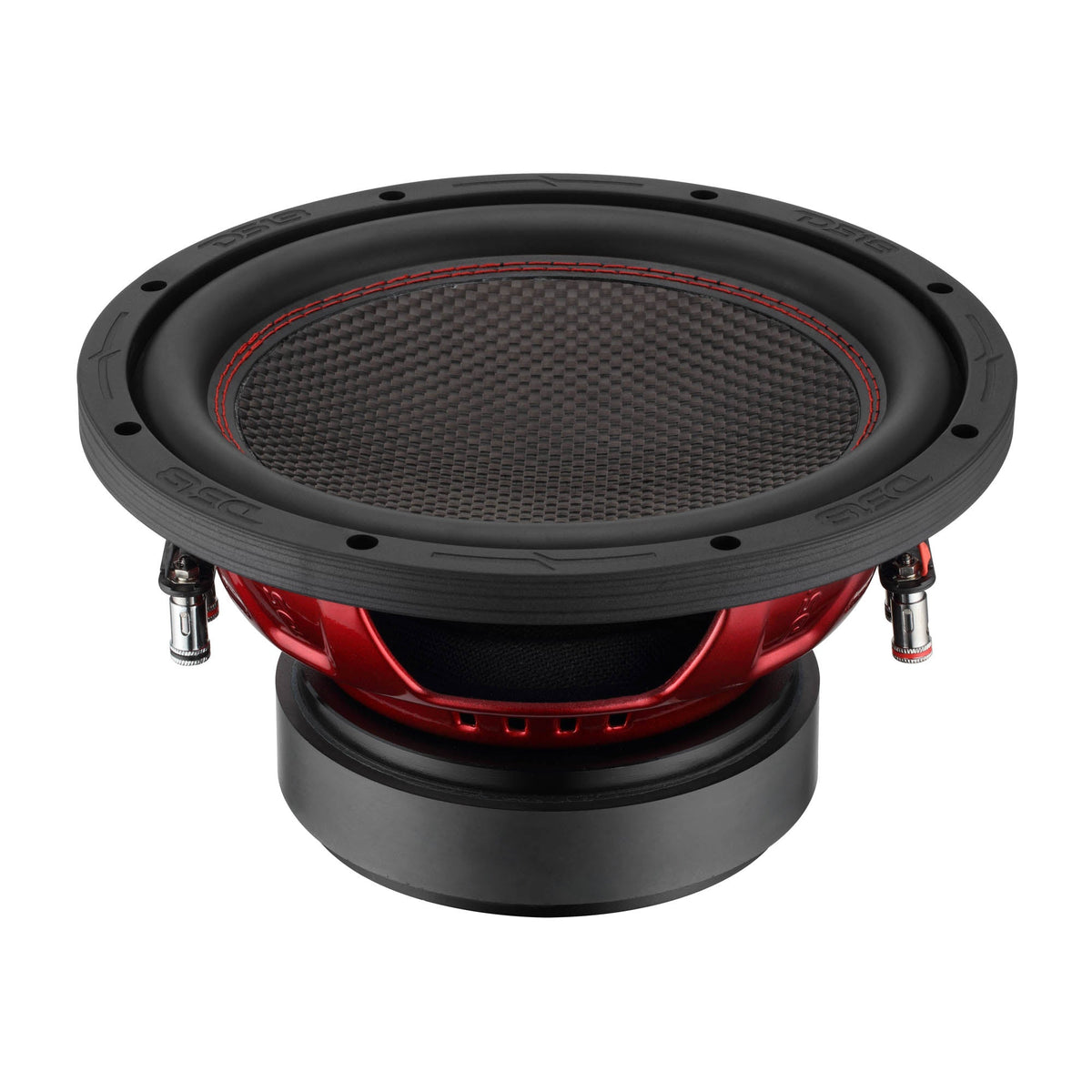 GEN-X 10" Subwoofer with Carbon Fiber Dust Cap | 600W RMS Dual 4-Ohm Voice Coils