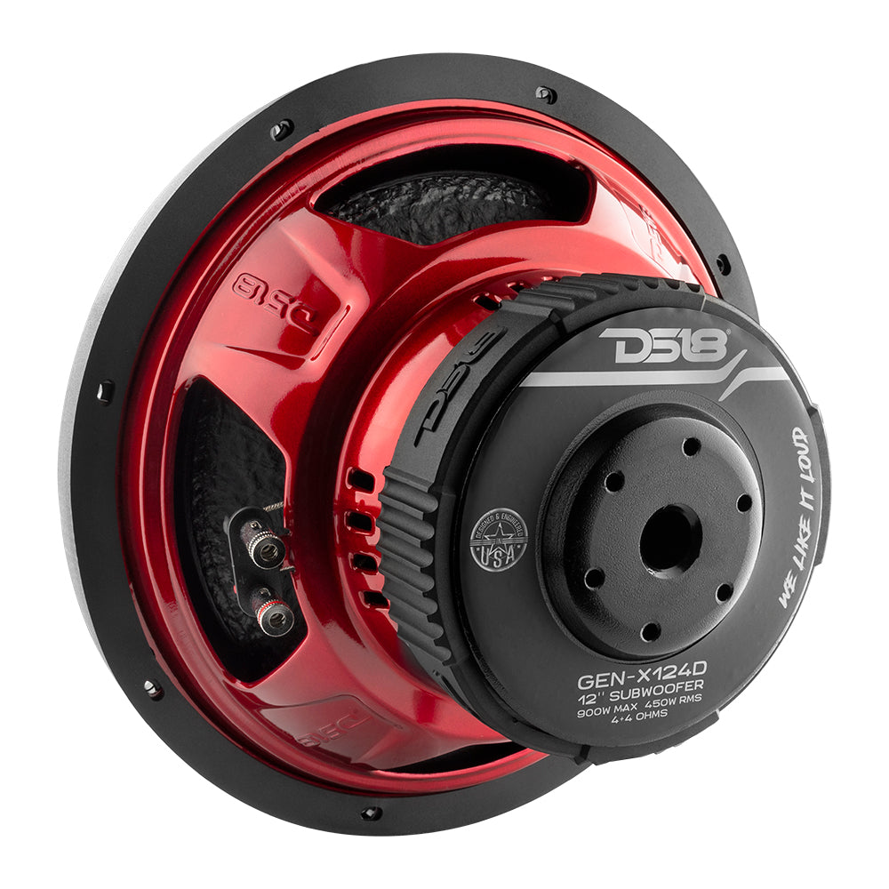 GEN-X 12" Subwoofer 450 Watts Rms DVC 4-Ohm