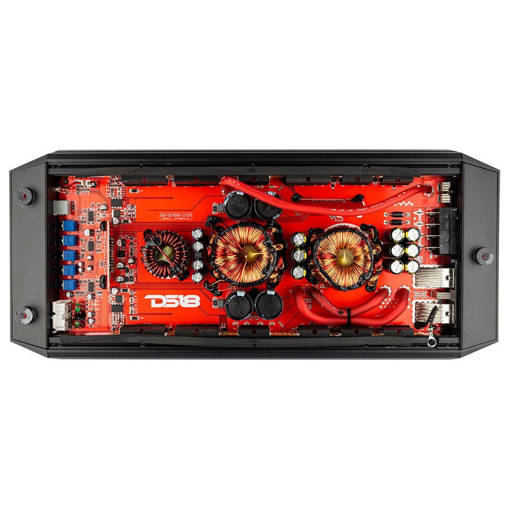 DS18 GEN-X4500.1D Class D 1-Channel Monoblock Amplifier 4500 Watts