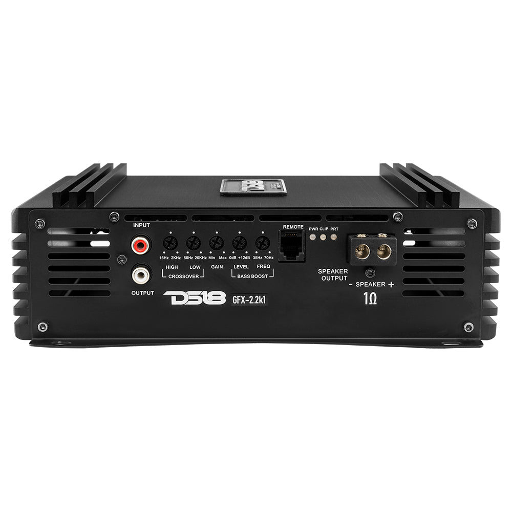 PRO 1-Channel Full-Range Class D Amplifier 2200 Watts Rms @ 1-Ohm