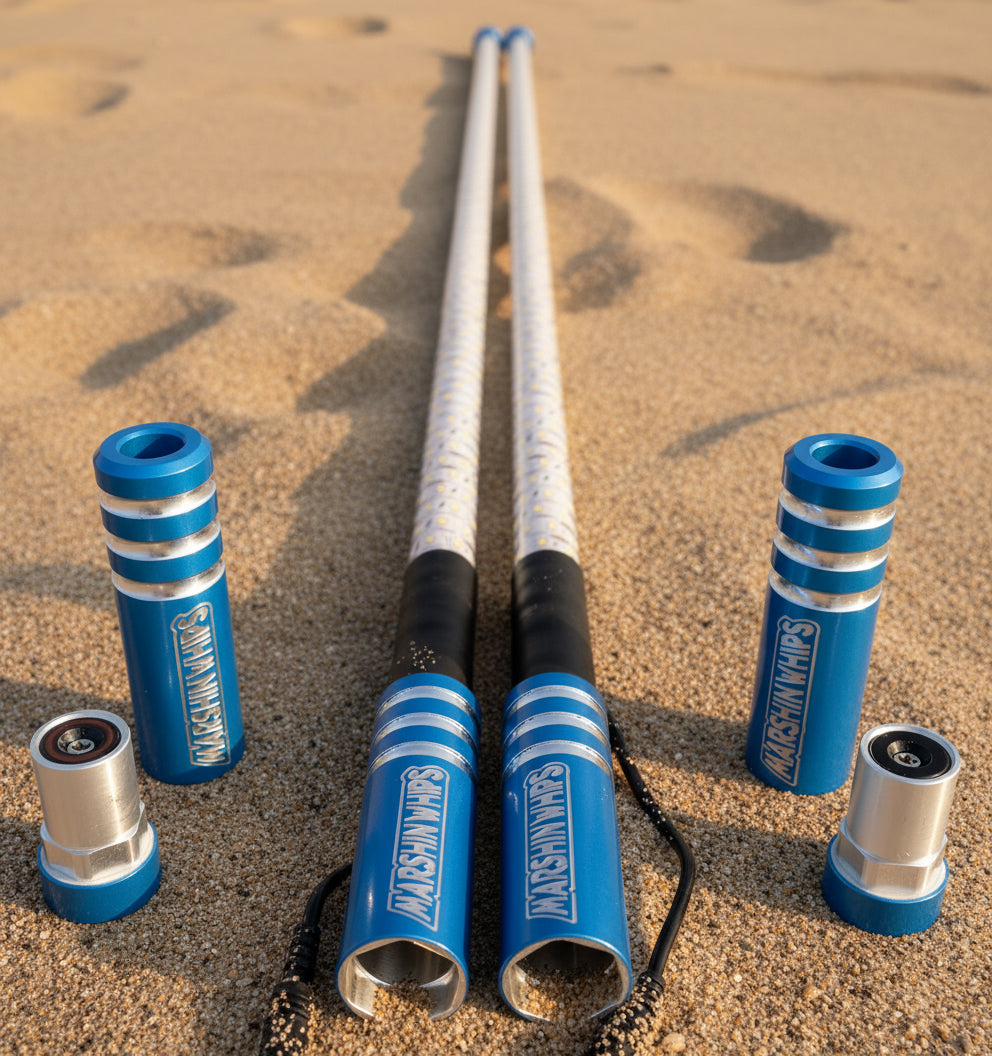 Game Changer LED Whip Set - Red, White & Blue Edition