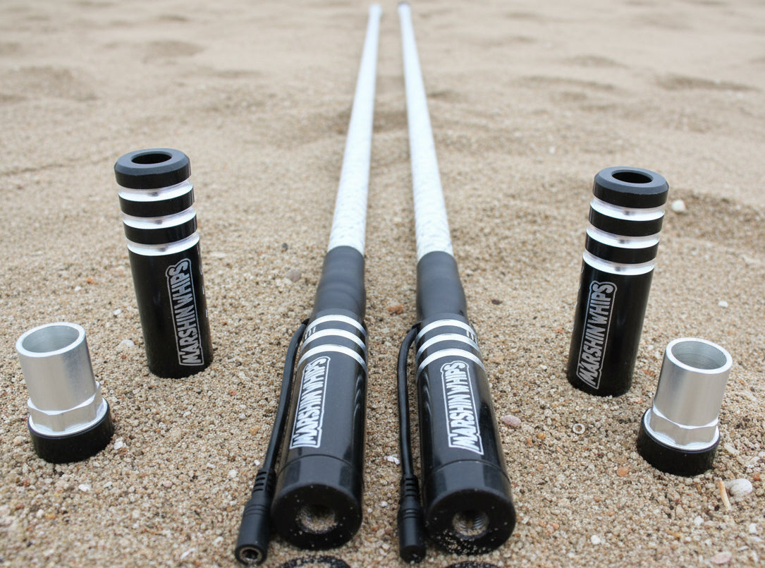 Game Changer LED Whip Set - Green, White & Red