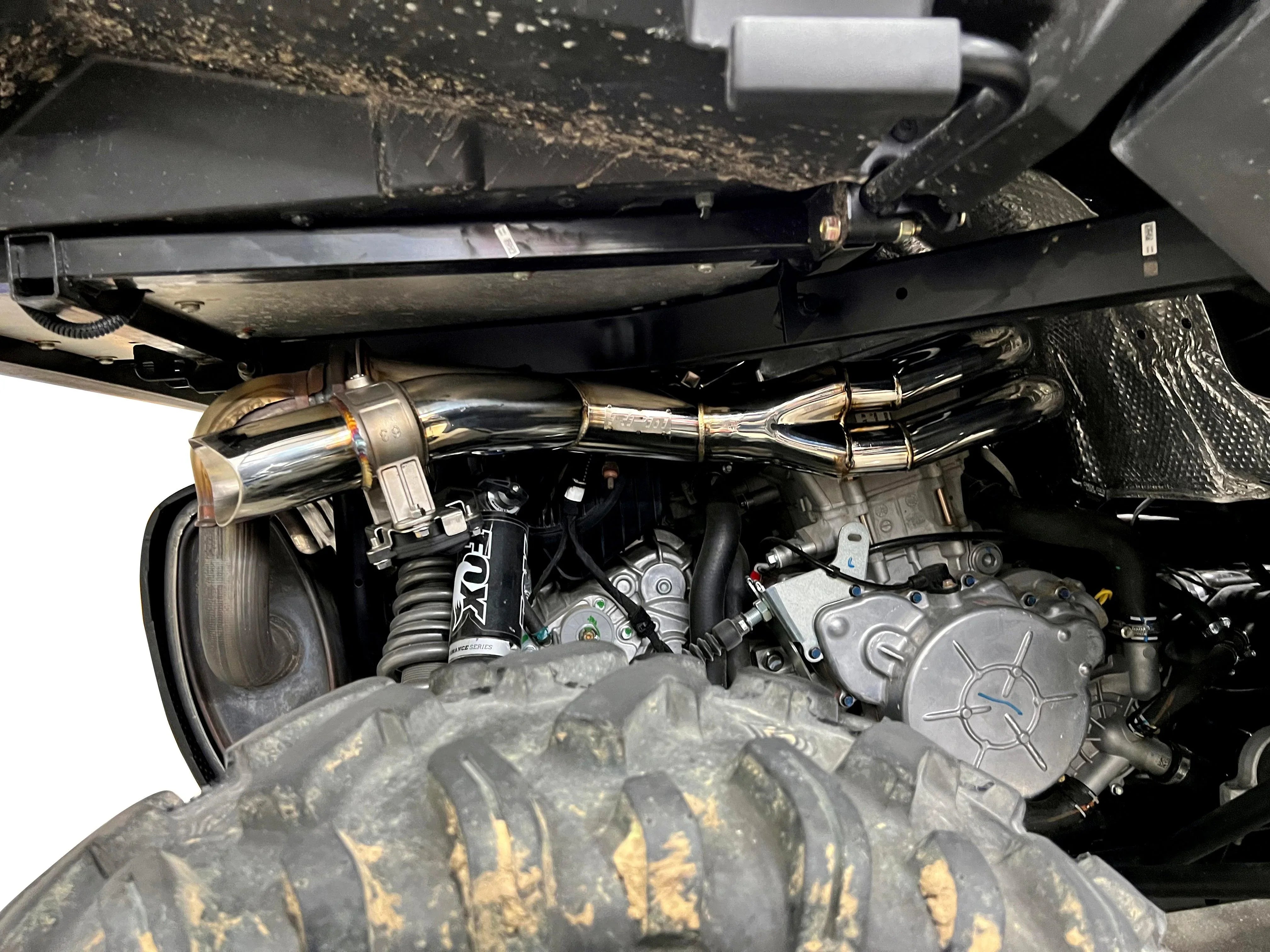 RPM SxS Polaris General 1000 2.5" E-valve Captain's Choice Side Dump Exhaust - RPM SXS