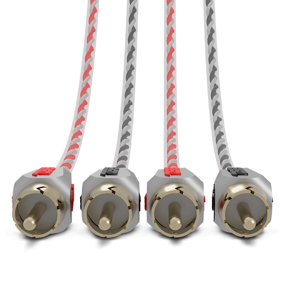 Level 3 RCA 100% Copper OFC 3 Feet