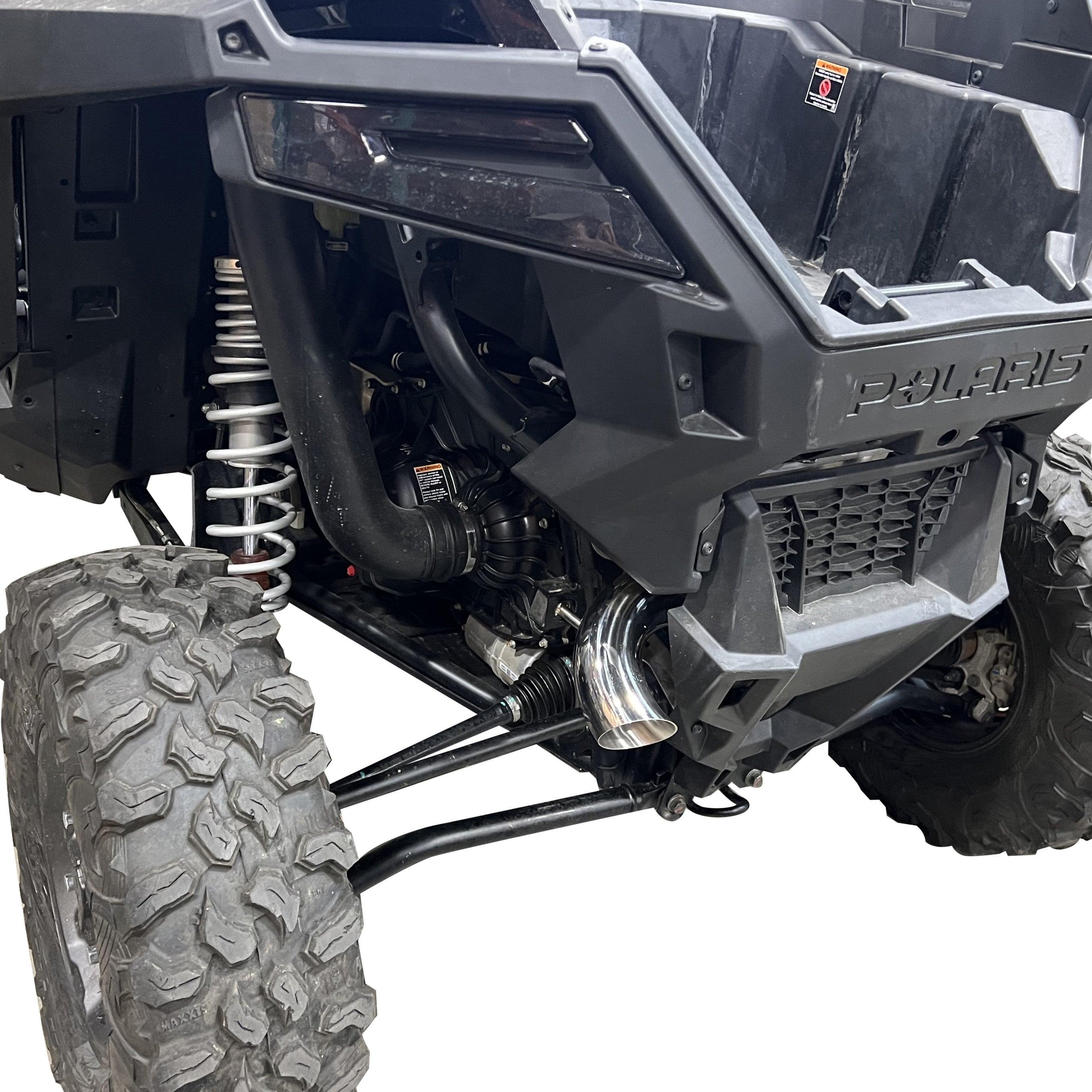 RZR Pro XP & Turbo R FULL 3" Exhaust - RPM Monster Core 3" Muffler & Mid Pipe - RPM SXS