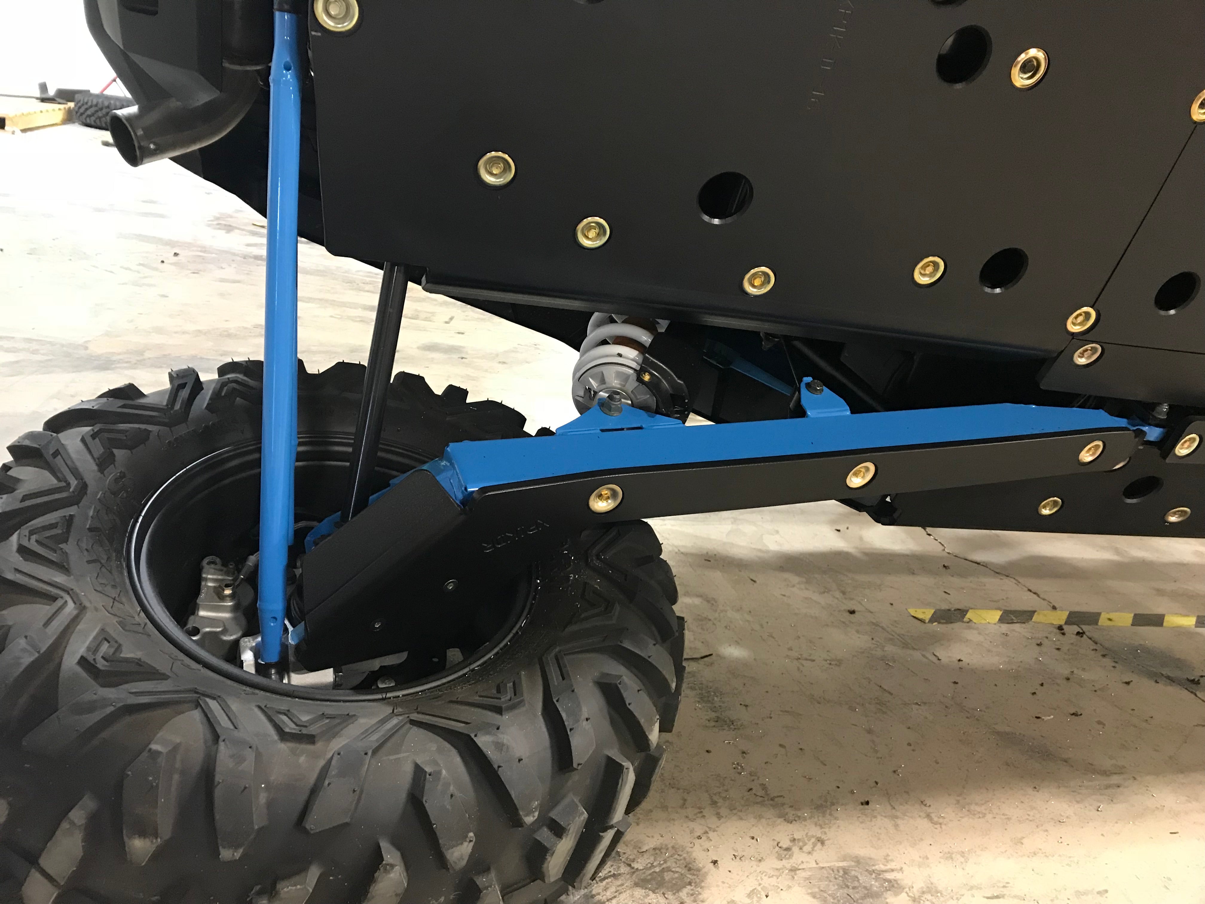 Trail Armor 2014 - 2025 RZR XP 1000, RZR 4 XP 1000 (Sport, Premium, Ultimate, Highlifter as applicable) 2016 - 2021 RZR XP Turbo, 2016 - 2021 RZR 4 XP Turbo EPS and 2018 - 2022 RZR RS1 Trailing Arm Guards set of 2