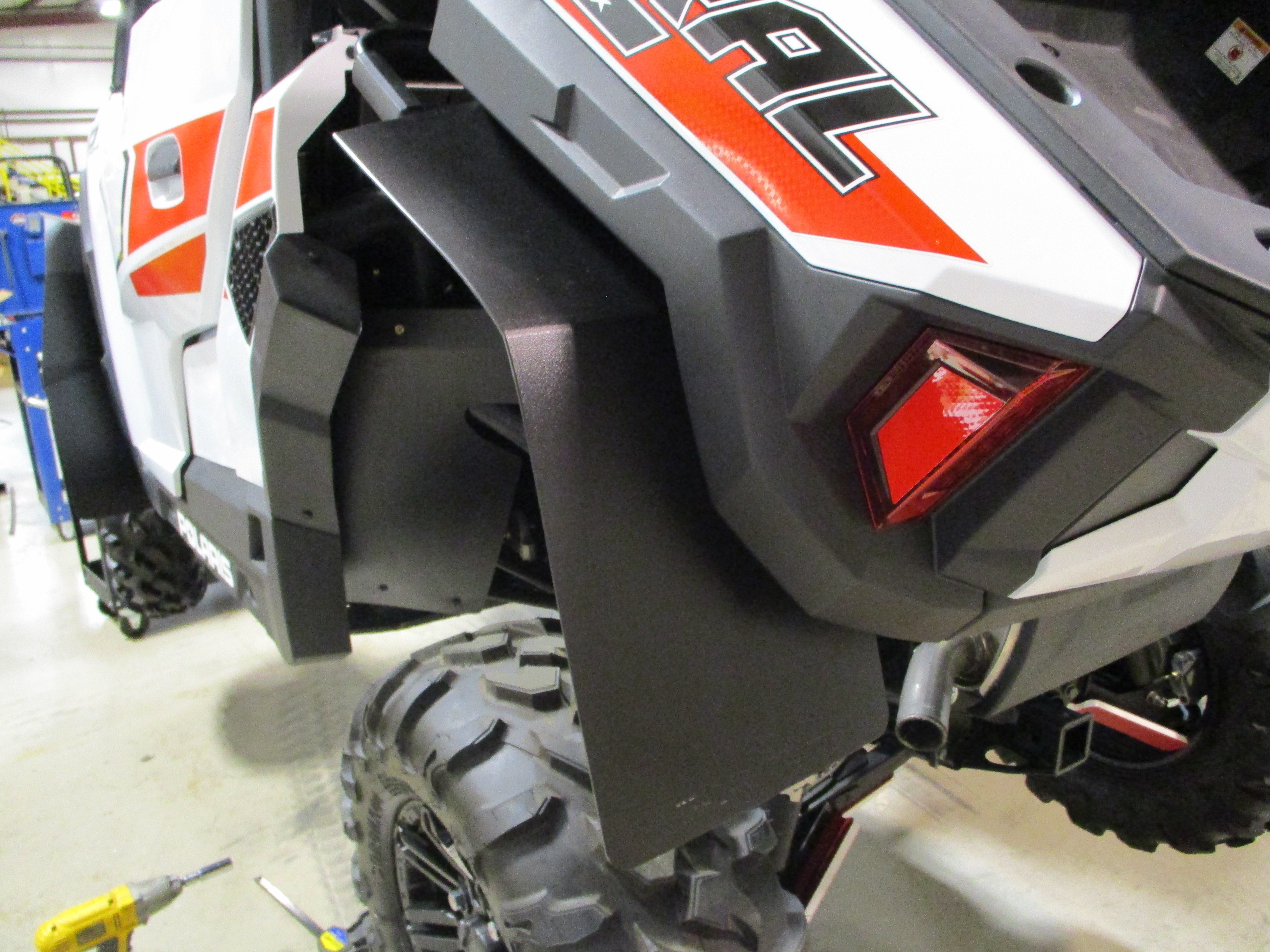Trail Armor Polaris General 1000 and General 4 1000 Mud Flap Fender Extensions 2016 - 2025