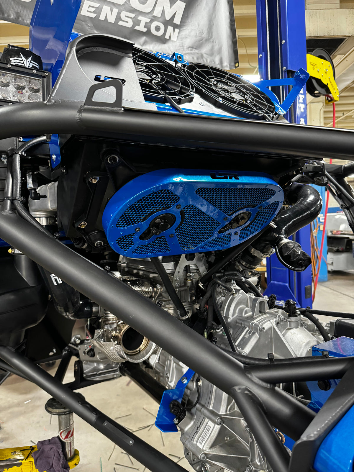 Can-Am Maverick R Transmision Fans Cover