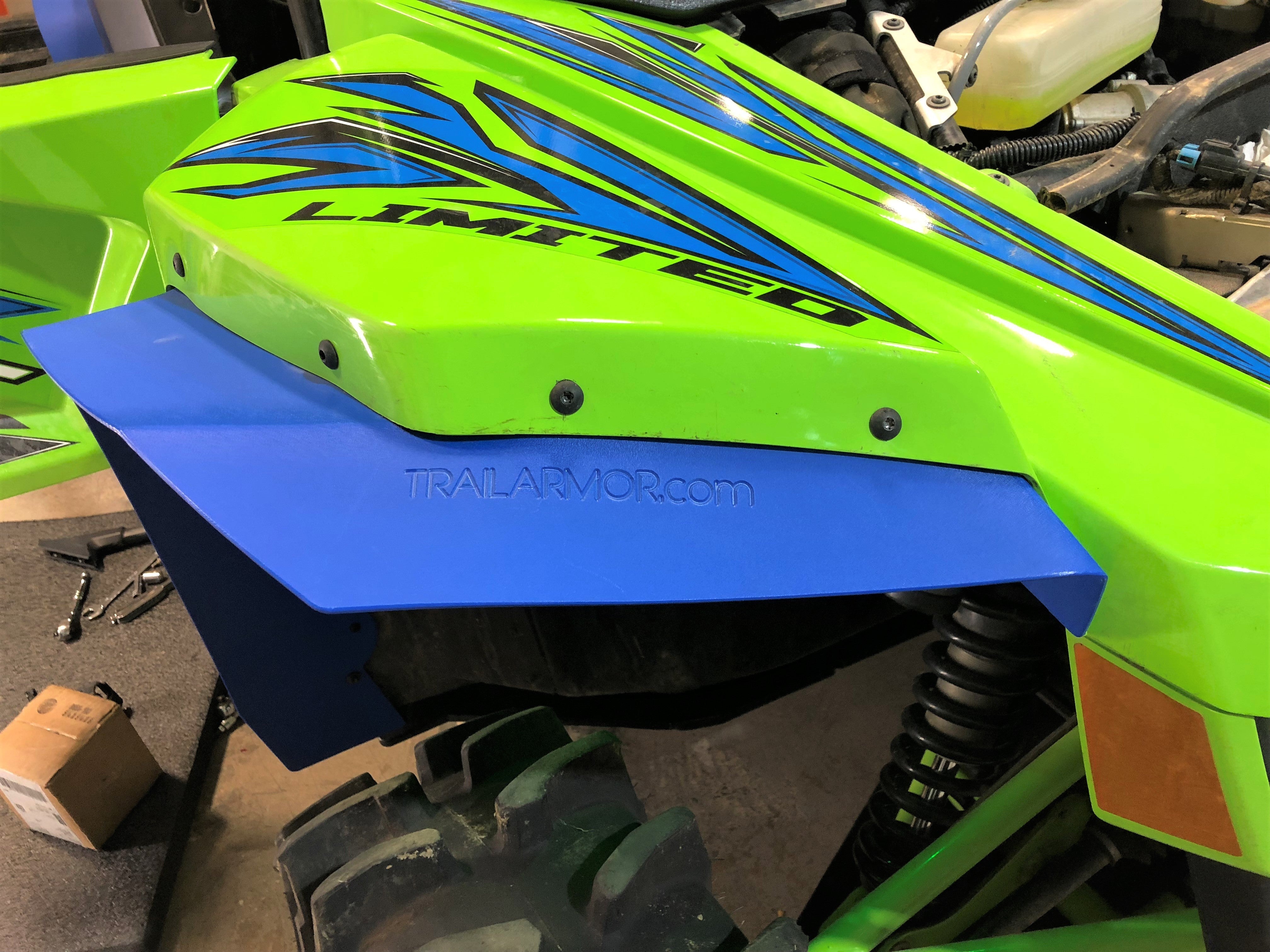 Trail Armor Textron Wildcat XX and Tracker XTR 1000 Mud Flap Fender Extensions 2018 - 2021