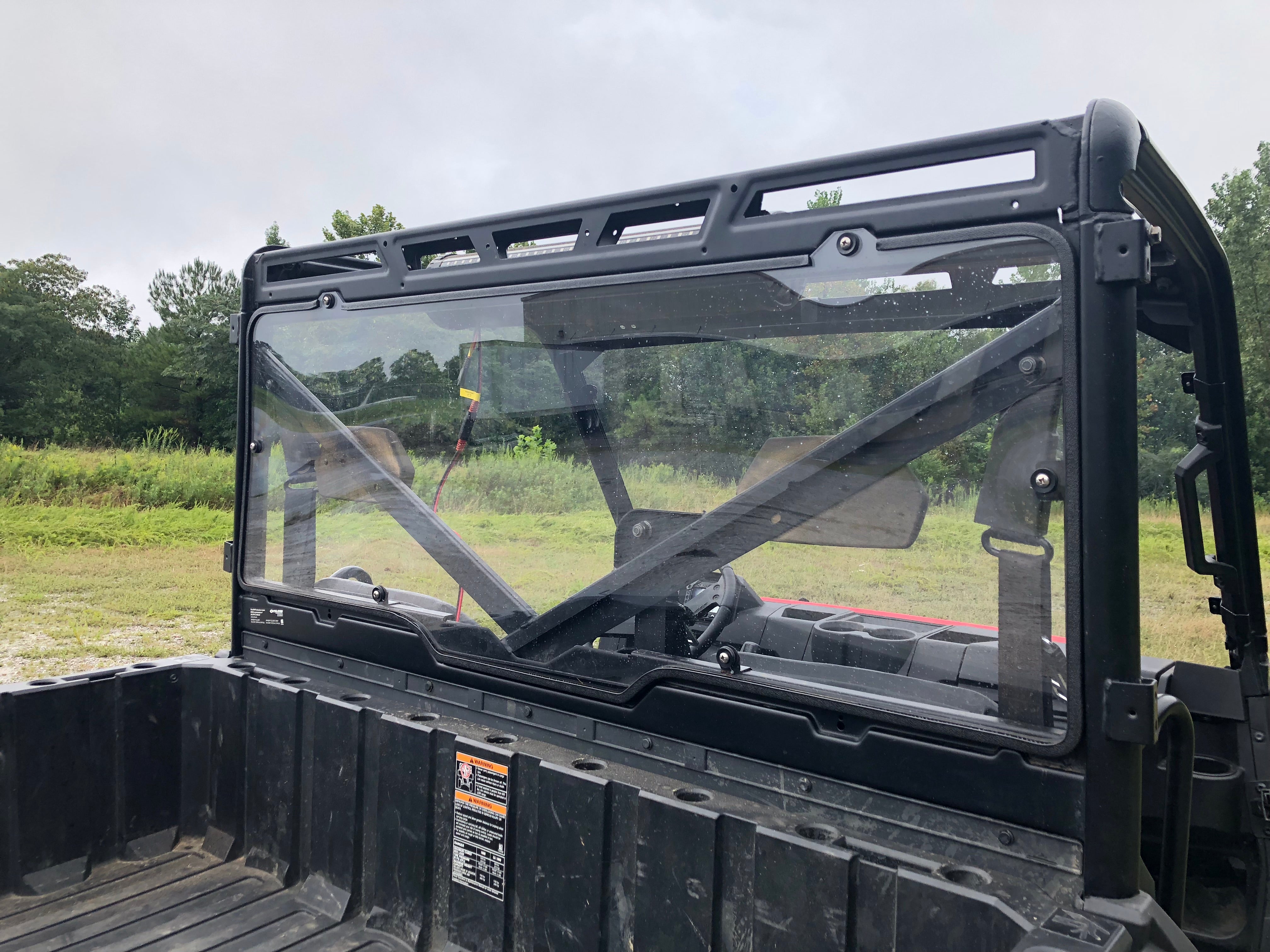Trail Armor 2013 - 2023 Polaris Ranger XP 570 (FULLSIZE), XP 900, XP 900 Crew, XP 1000, XP 1000 Crew, Ranger 1000, Ranger 1000 Crew Rear Window Dust Shield