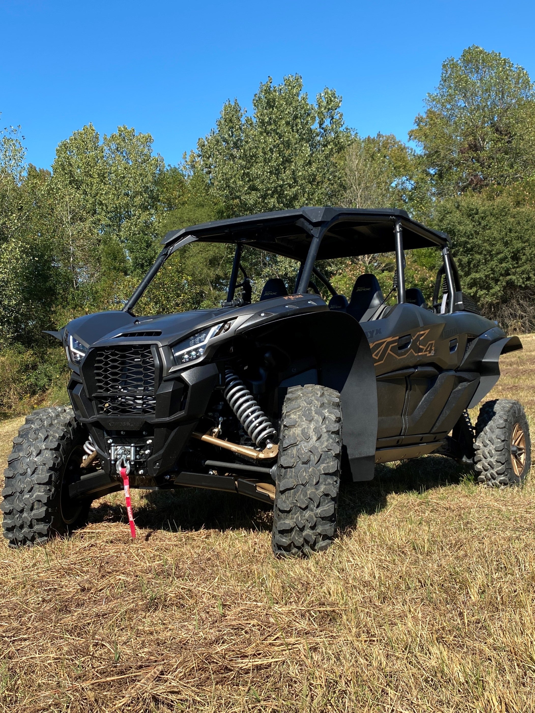 Trail Armor Kawasaki KRX 4 1000 (all editions) Mud Flap Fender Extensions 2023 - 2025