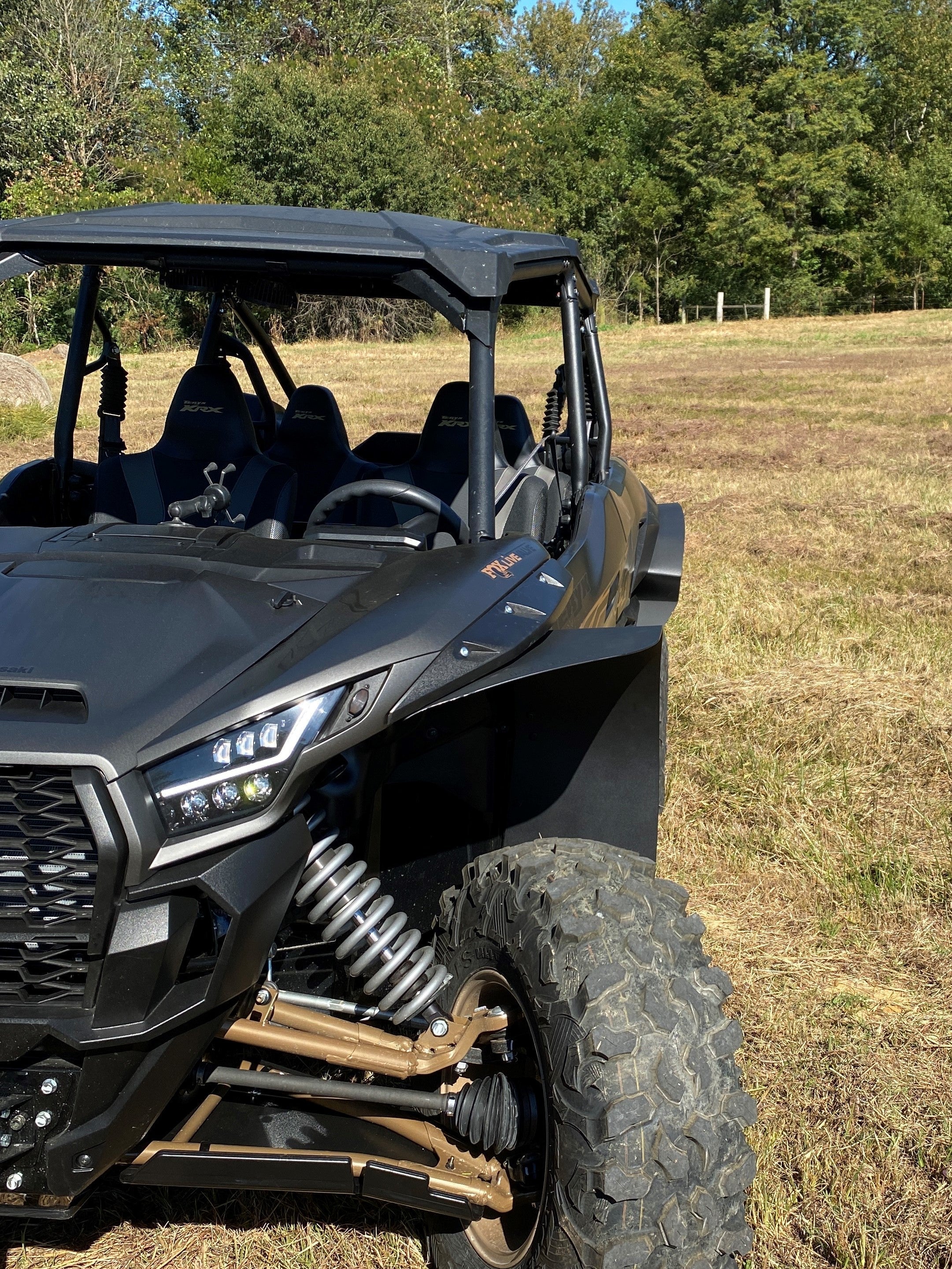 Trail Armor Kawasaki KRX 4 1000 (all editions) Mud Flap Fender Extensions 2023 - 2025