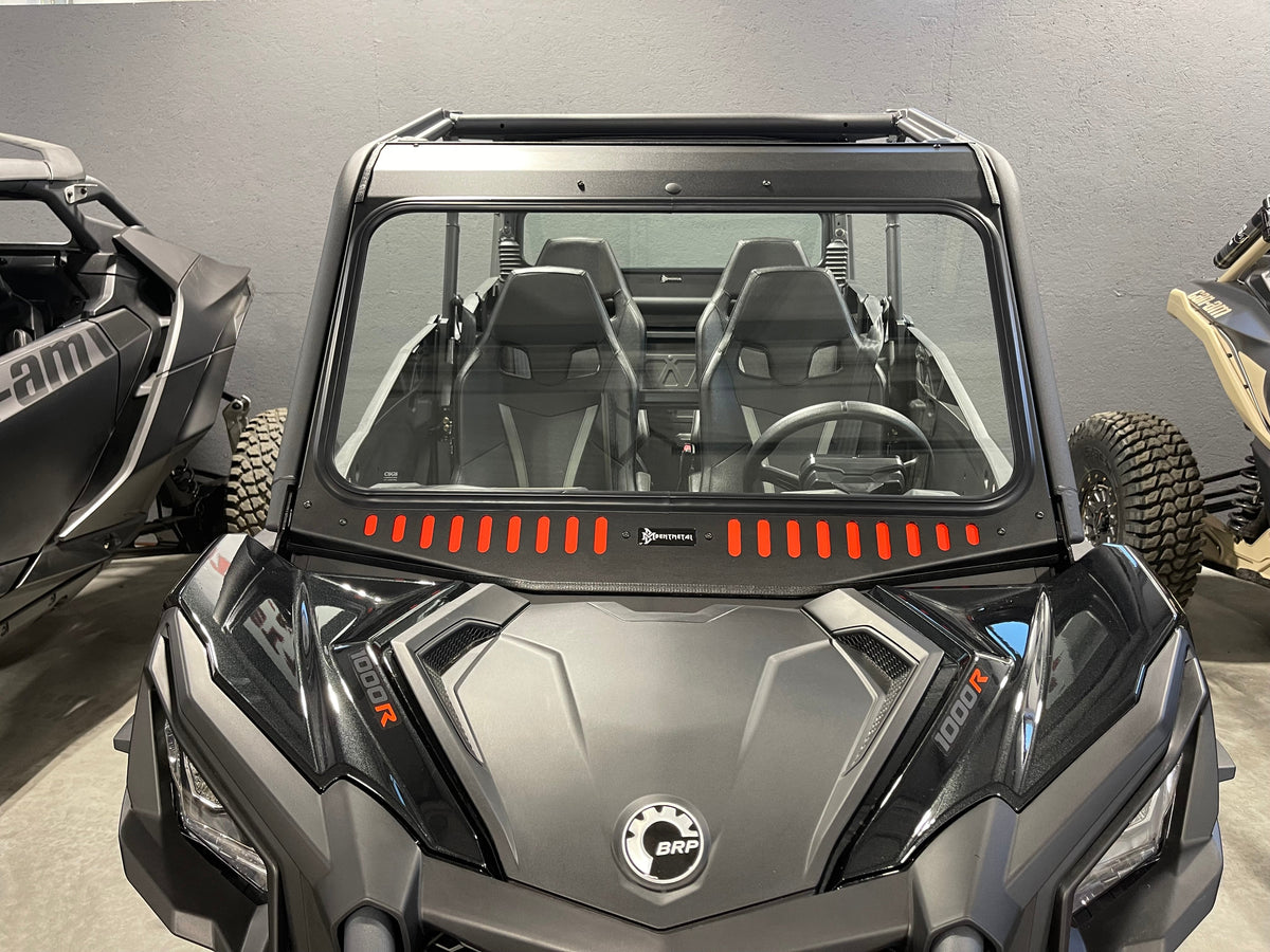 Can-Am Maverick Sport/Trail/Commander Vented Glass Windshield (Collective)