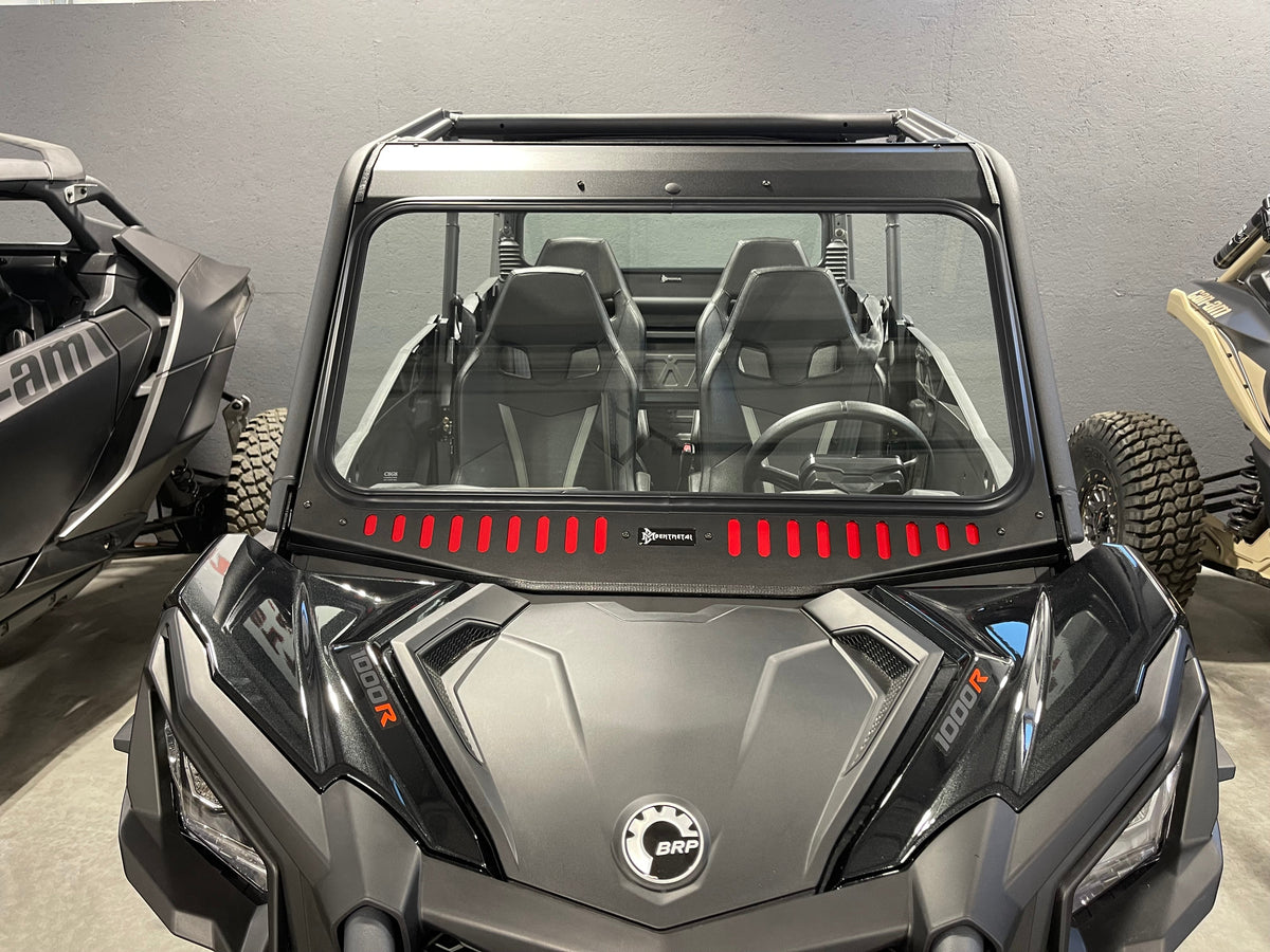 Can-Am Maverick Sport/Trail/Commander Vented Glass Windshield (Collective)