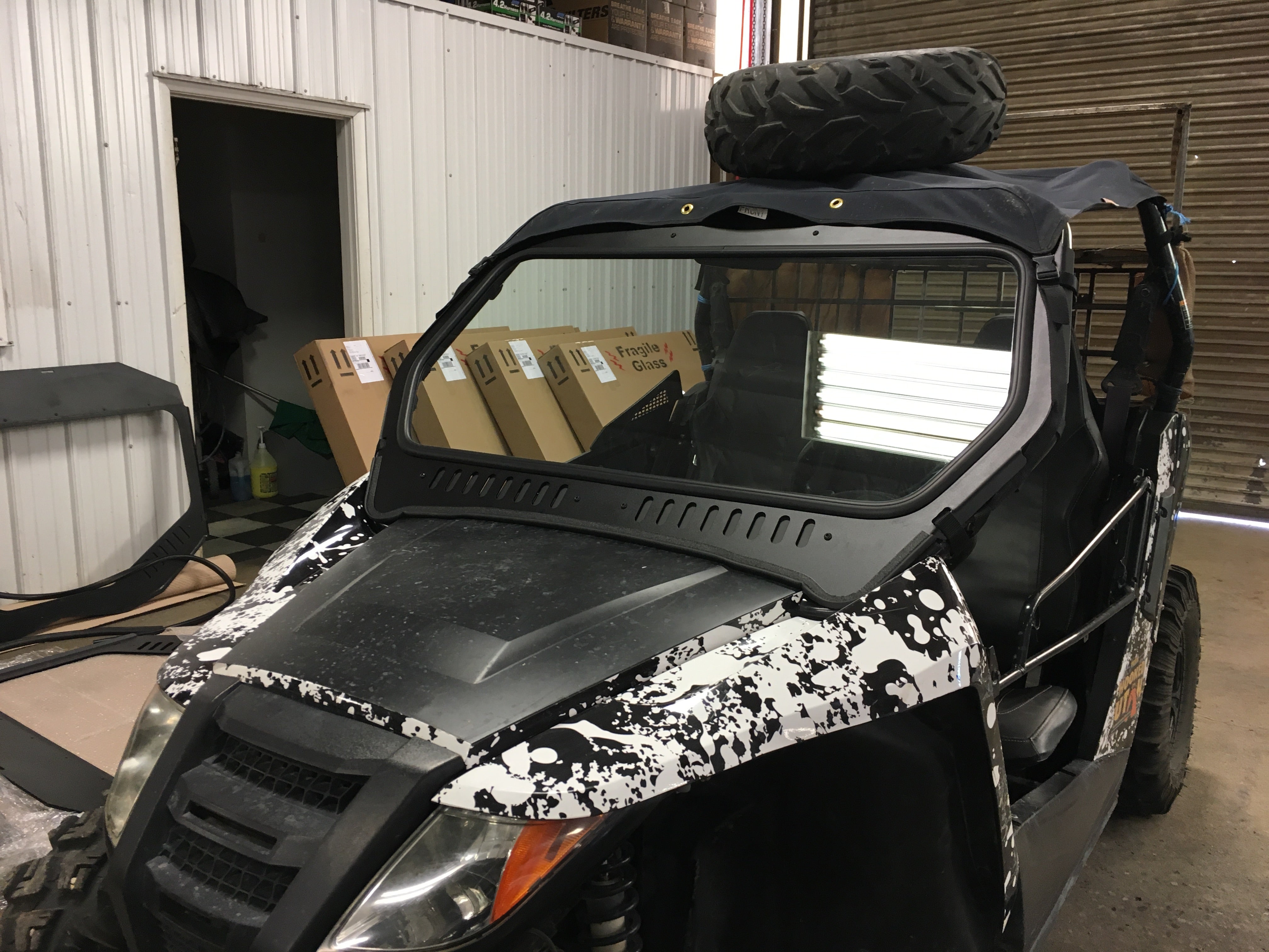 Arctic Cat Wildcat XT/Trail/Sport (700) Vented Windshield