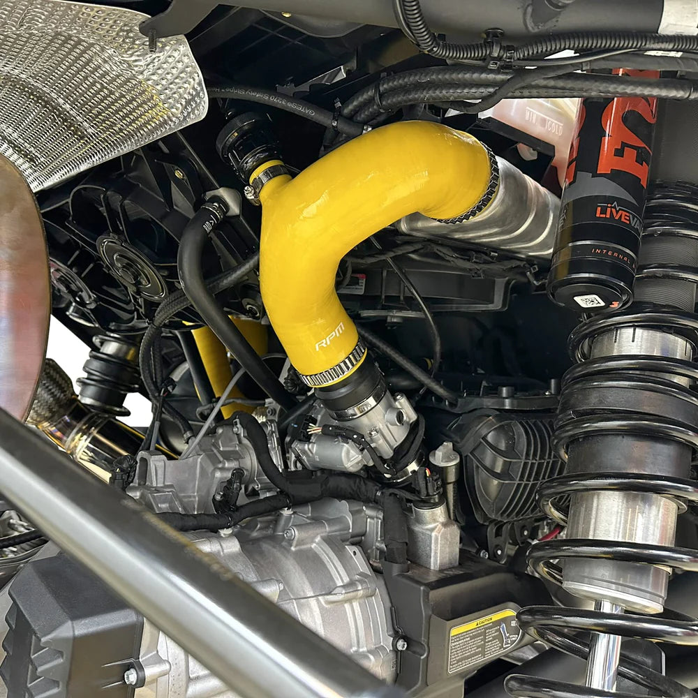 RPM SxS Can-Am Maverick R BOV Charge Tube - 5 Ply Wire Reinforced