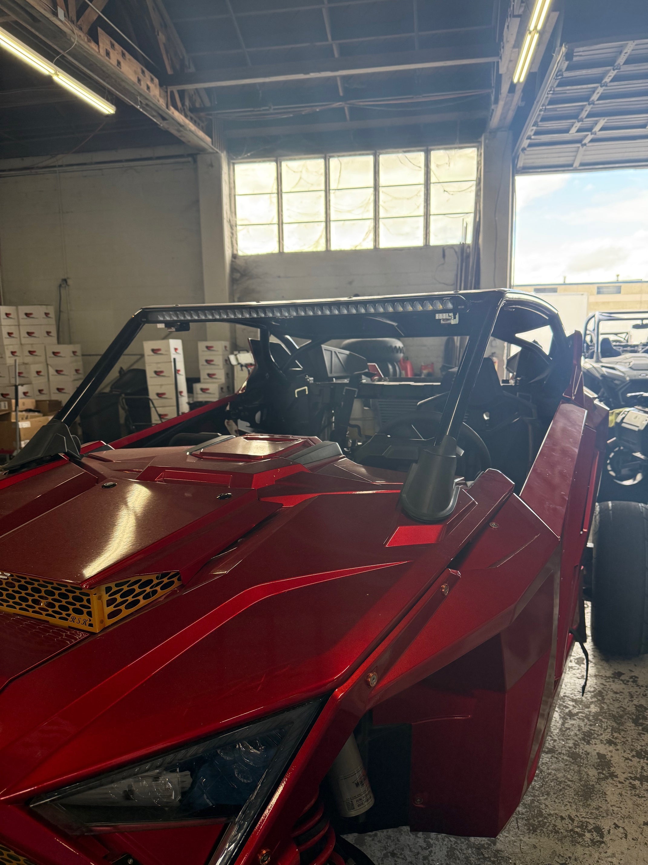 Triple R Light Bar with Universal Cage Mounts