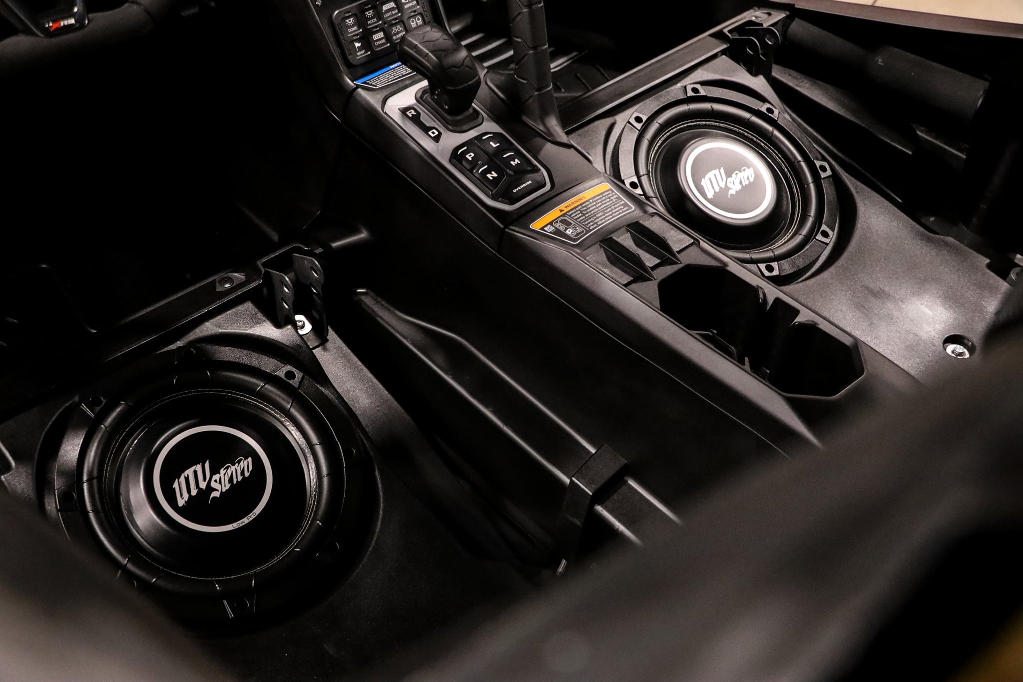 Can-Am® Maverick R 10" Front Driver Subwoofer Enclosure (2-SEAT MODELS) – Unloaded | UTVS-R-ENC-DRIVER-2
