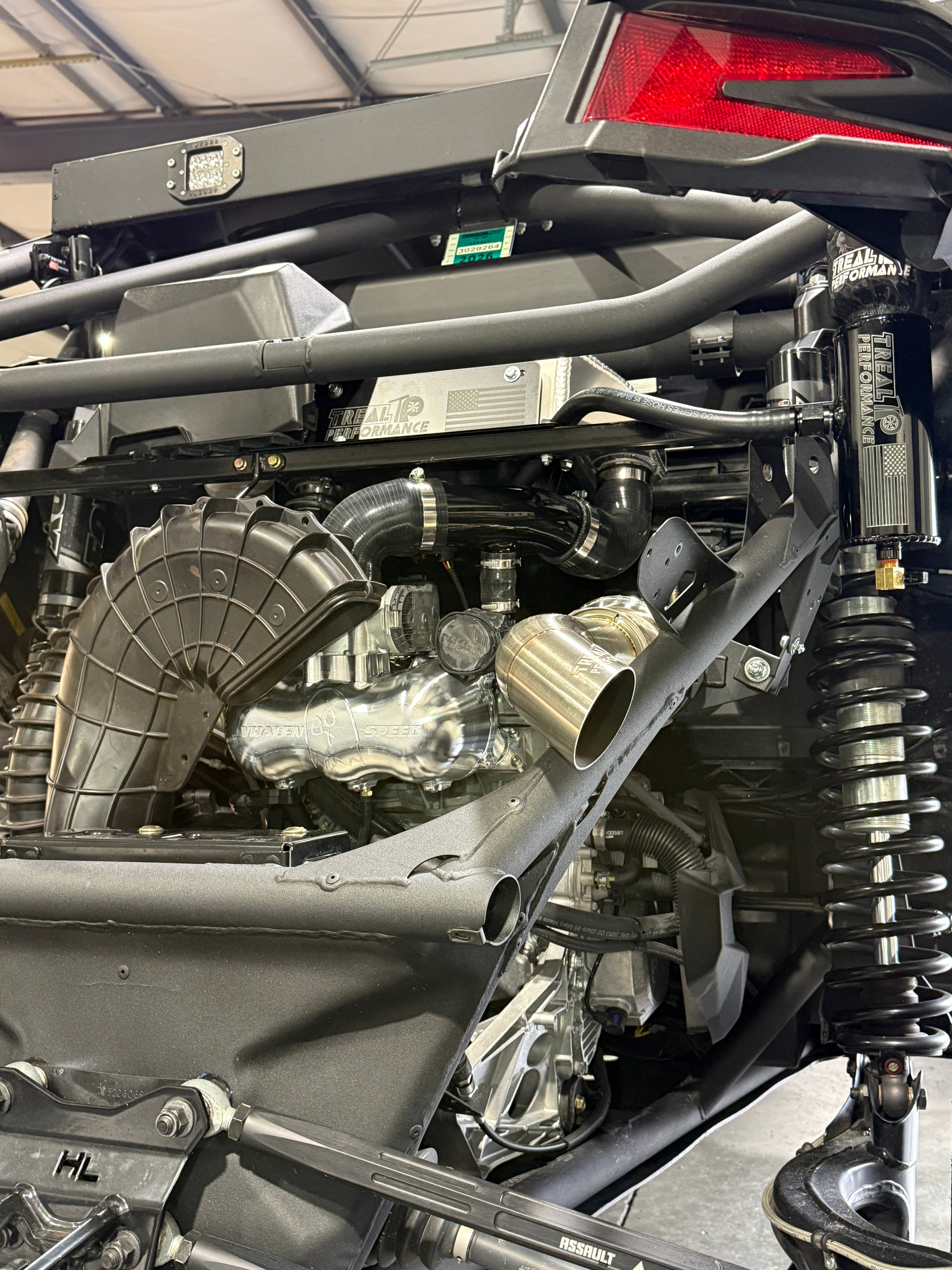 Treal Performance | 2017-2026 Can-Am X3 Bed Delete Intercooler Mount Brackets