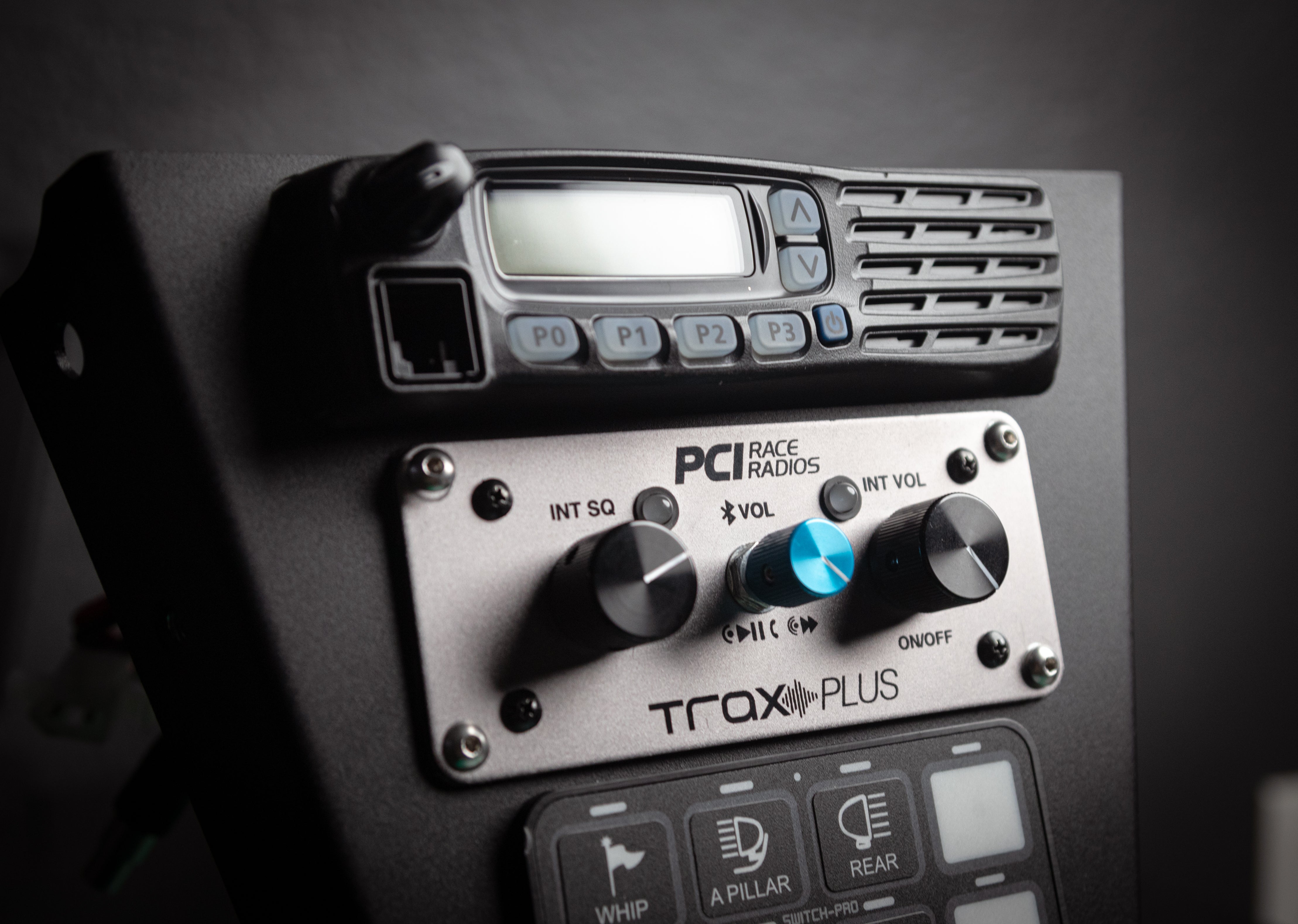 Universal PCI / iCom Radio + Switch-Pros Mount – StayFlush Motorsports