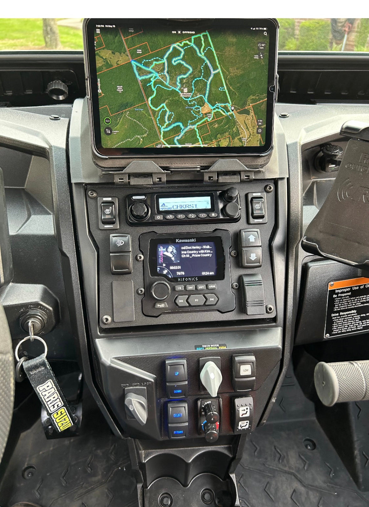 Kawasaki KRX Custom Dash Mount (2020+) – StayFlush Motorsports