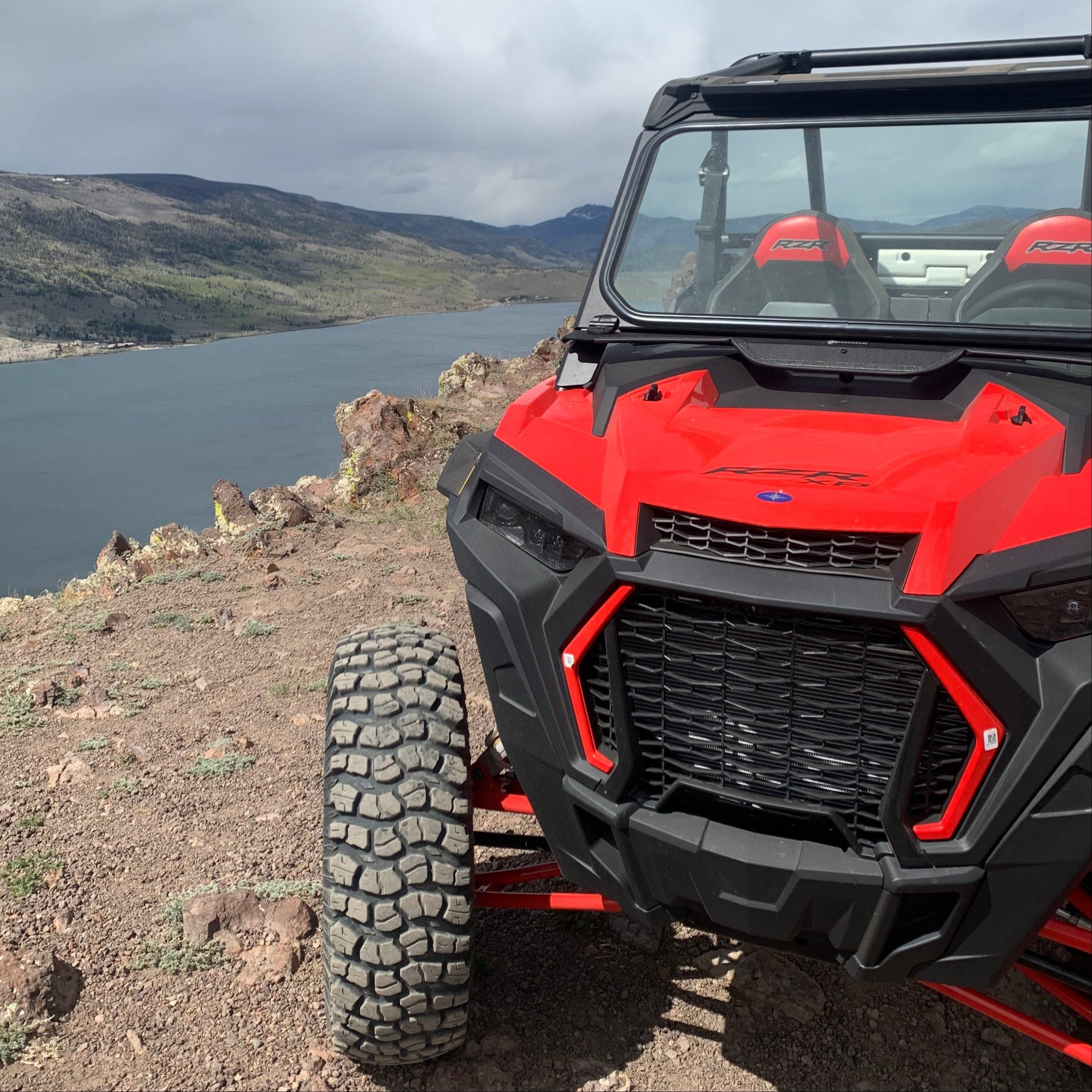 Polaris RZR XP 1000/Turbo (2019-2023) Vented Glass Windshield