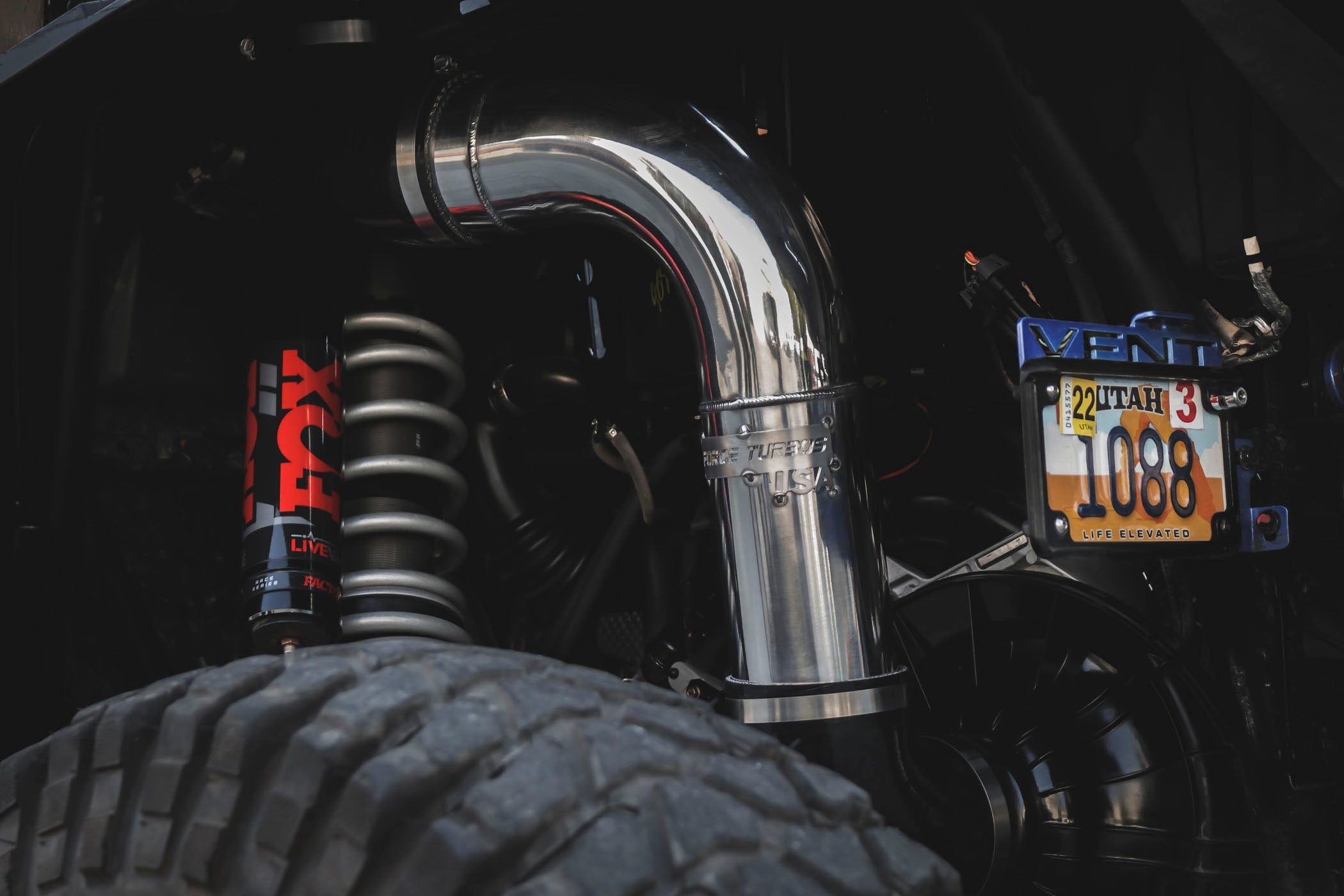 Polaris RZR High Flow Clutch Intake Tube