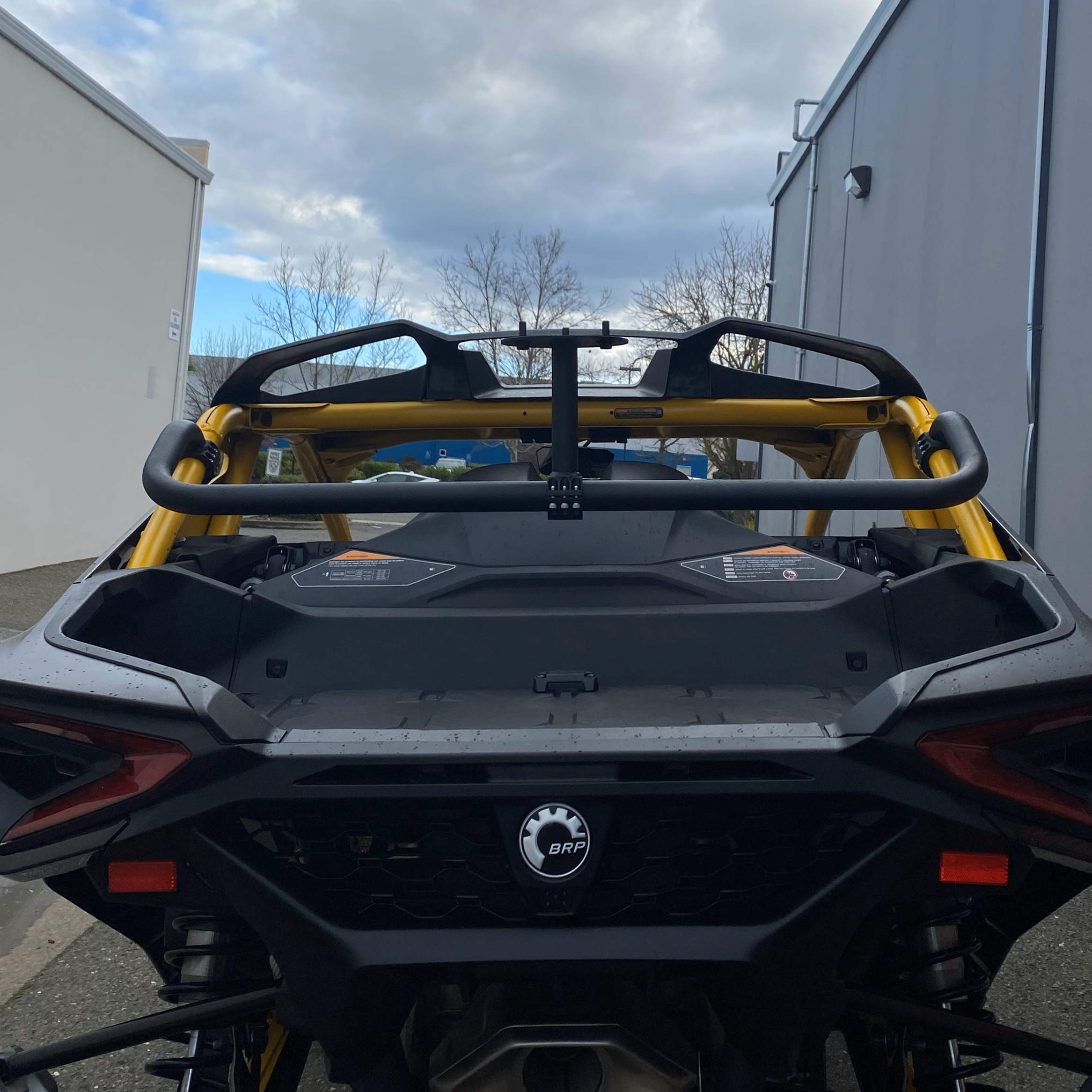 Can-Am Maverick R Dual Clamp Spare Tire Mount