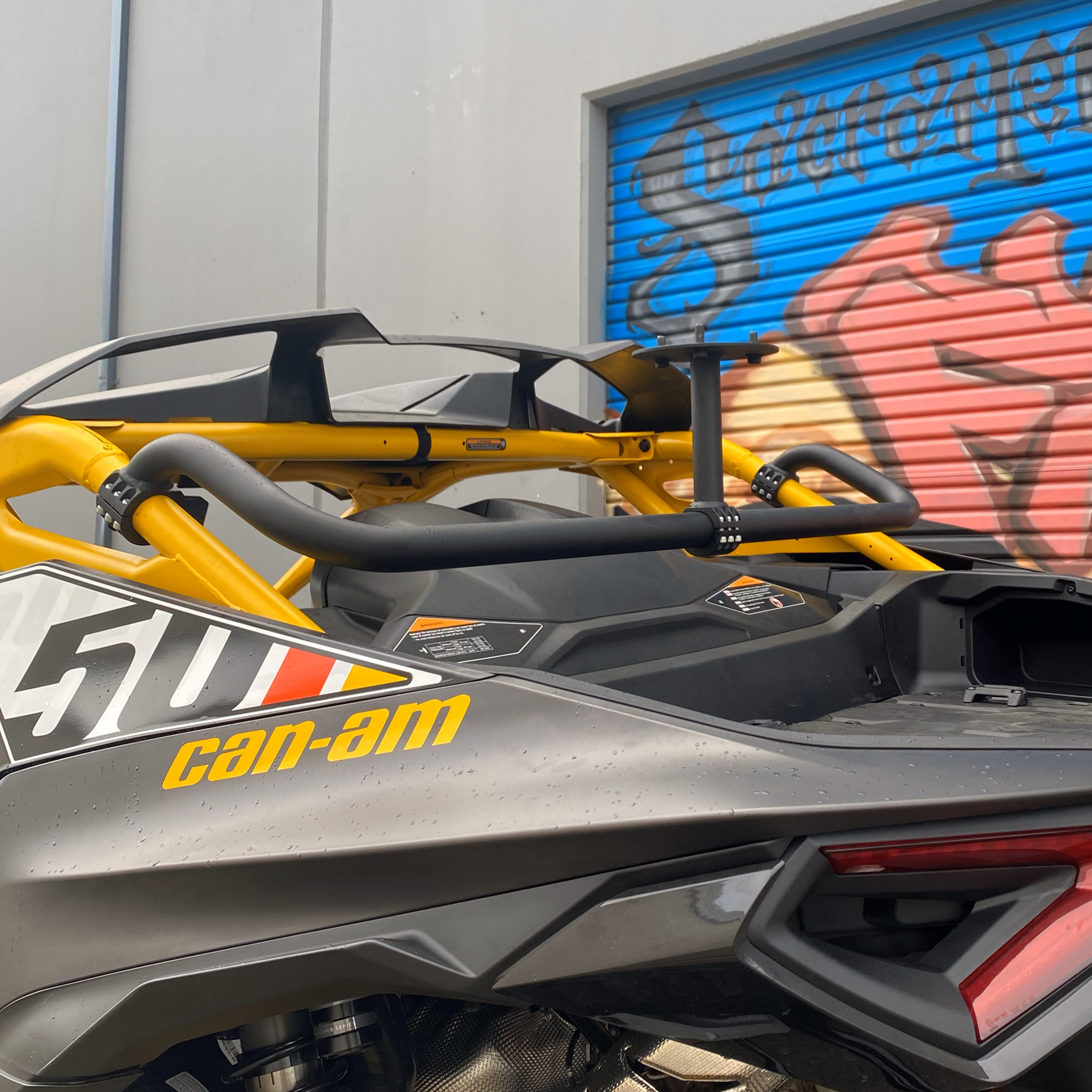 Can-Am Maverick R Dual Clamp Spare Tire Mount