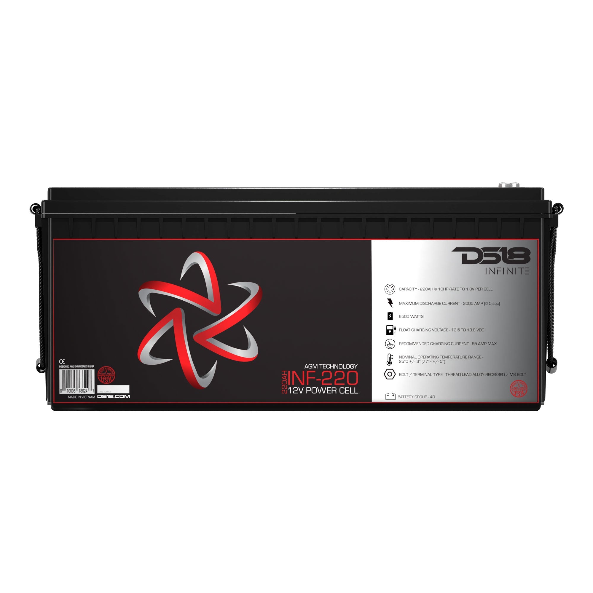 INFINITE 6500 Watts 220 AH AGM Power Cell