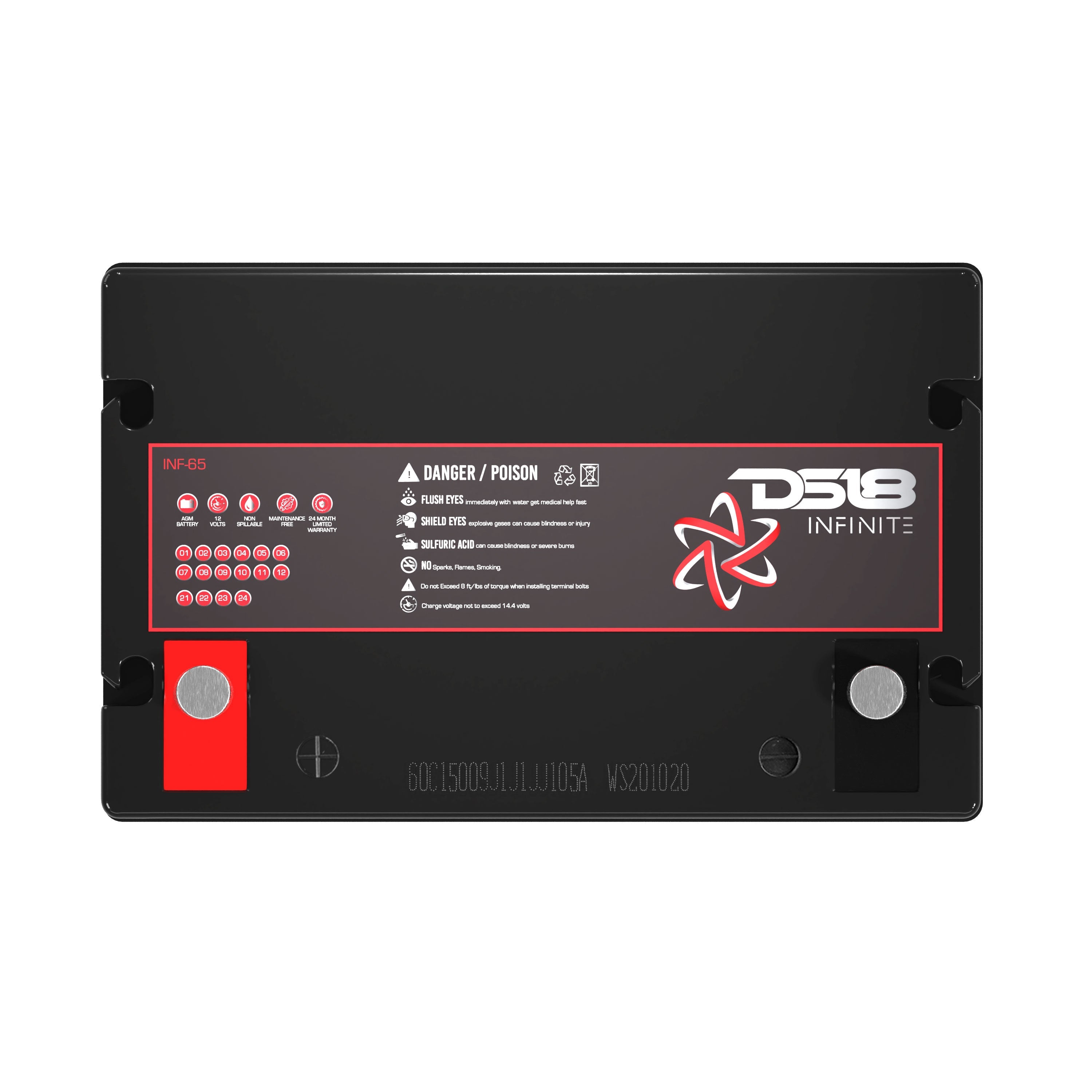 INFINITE 2000 Watts 65 AH AGM Power Cell