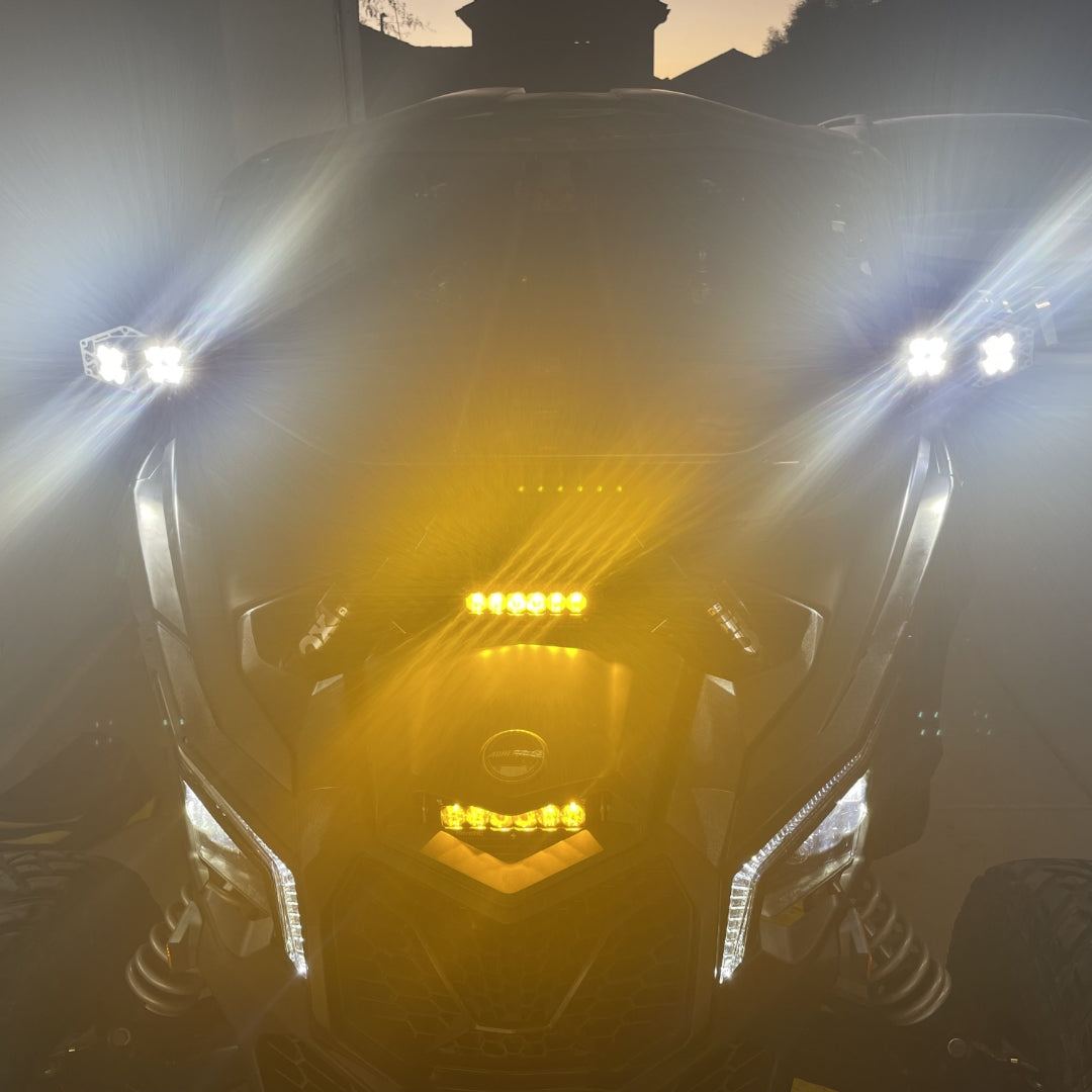 Can-Am Maverick X3 10 Inch Shock Tower LED Light Bar