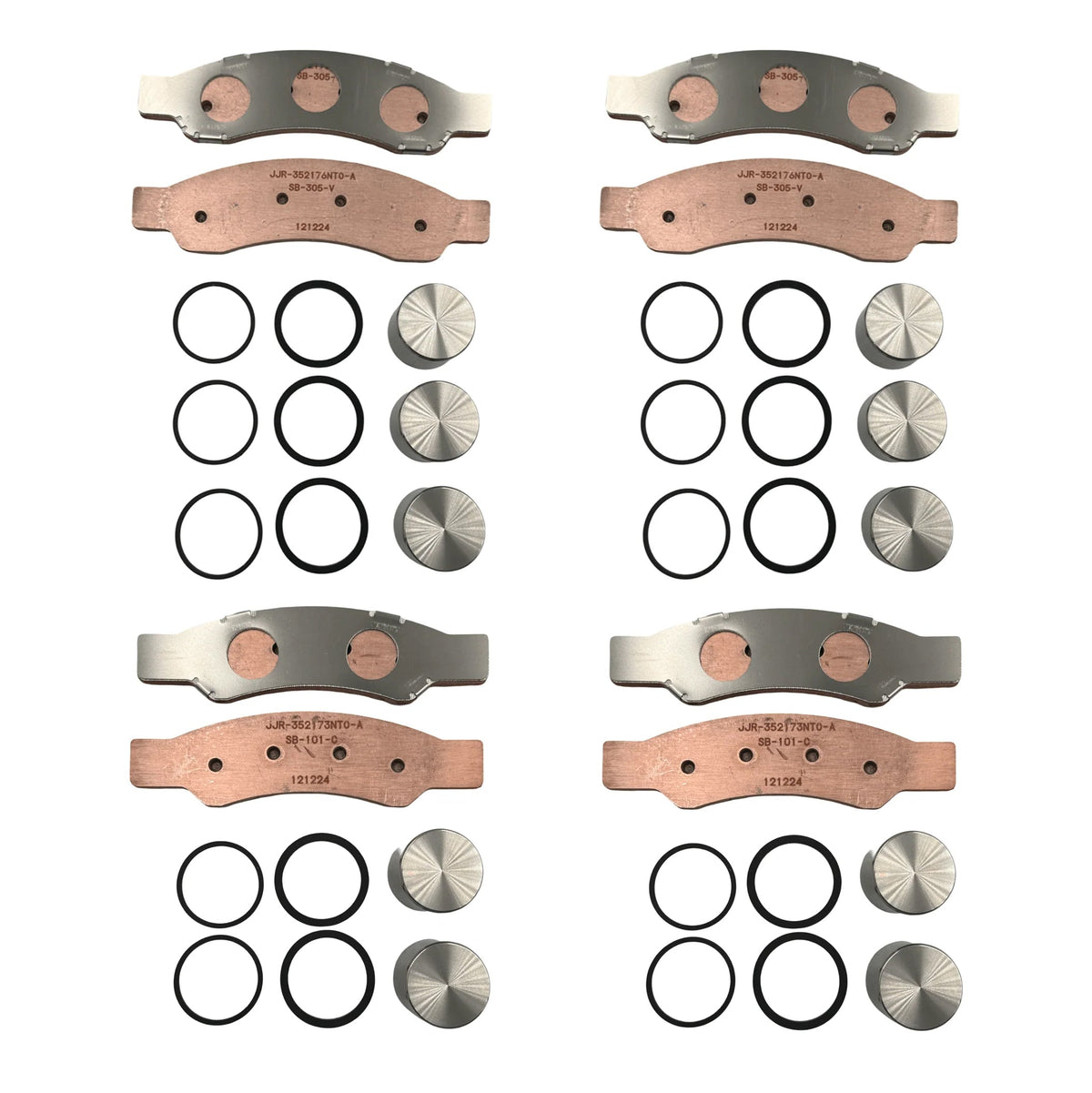Evolution Powersports - Brakes - J.Juan Brake Caliper Upgrade Kit for Can-Am Maverick R