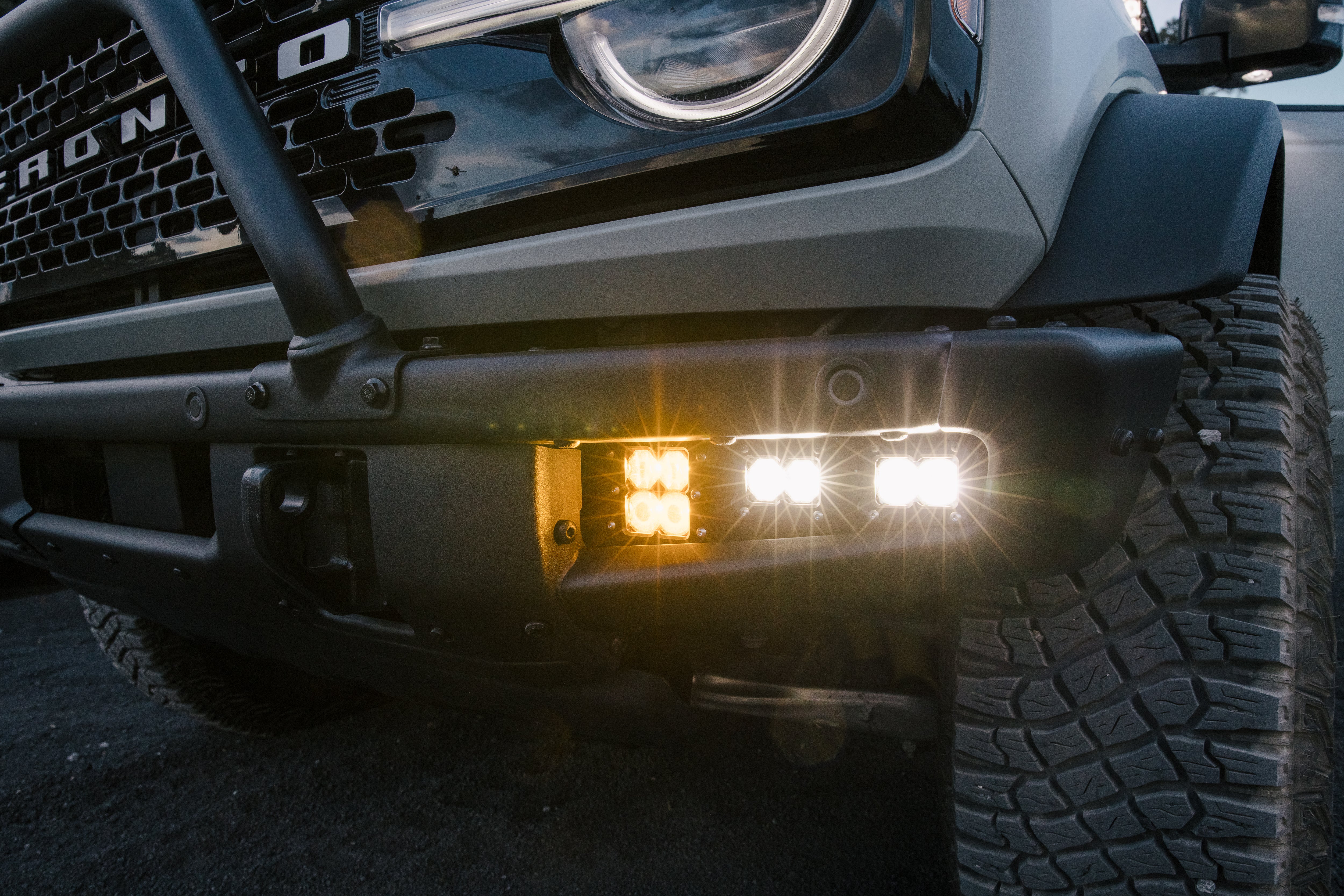 Ford Bronco - LED Modular Bumper Fog Light Kit