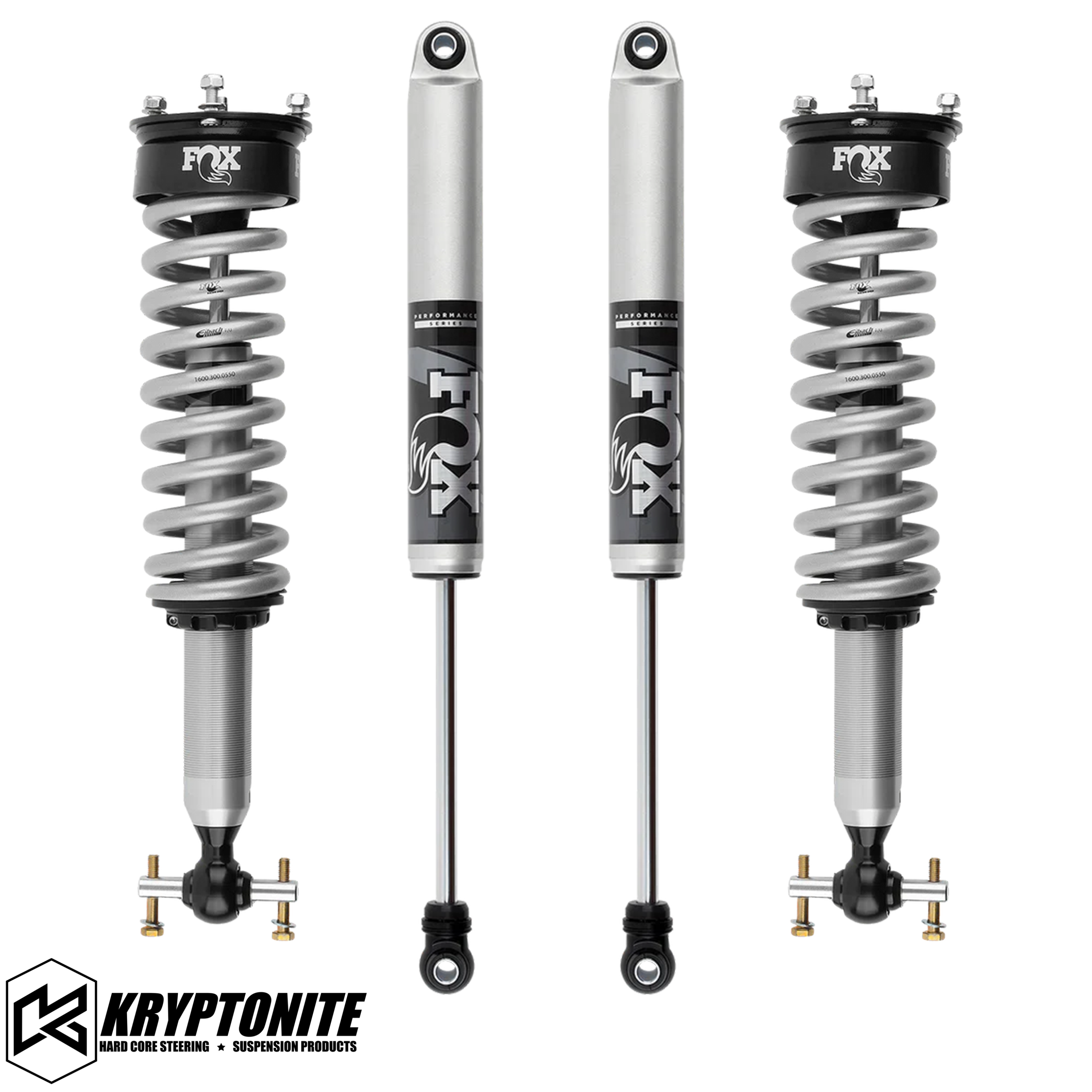 KRYPTONITE STAGE 3 LEVELING KIT WITH FOX 2.0 SHOCKS FOR CHEVY/GMC 1/2 TON 6 LUG TRUCKS 2019+ AT4/TRAIL BOSS