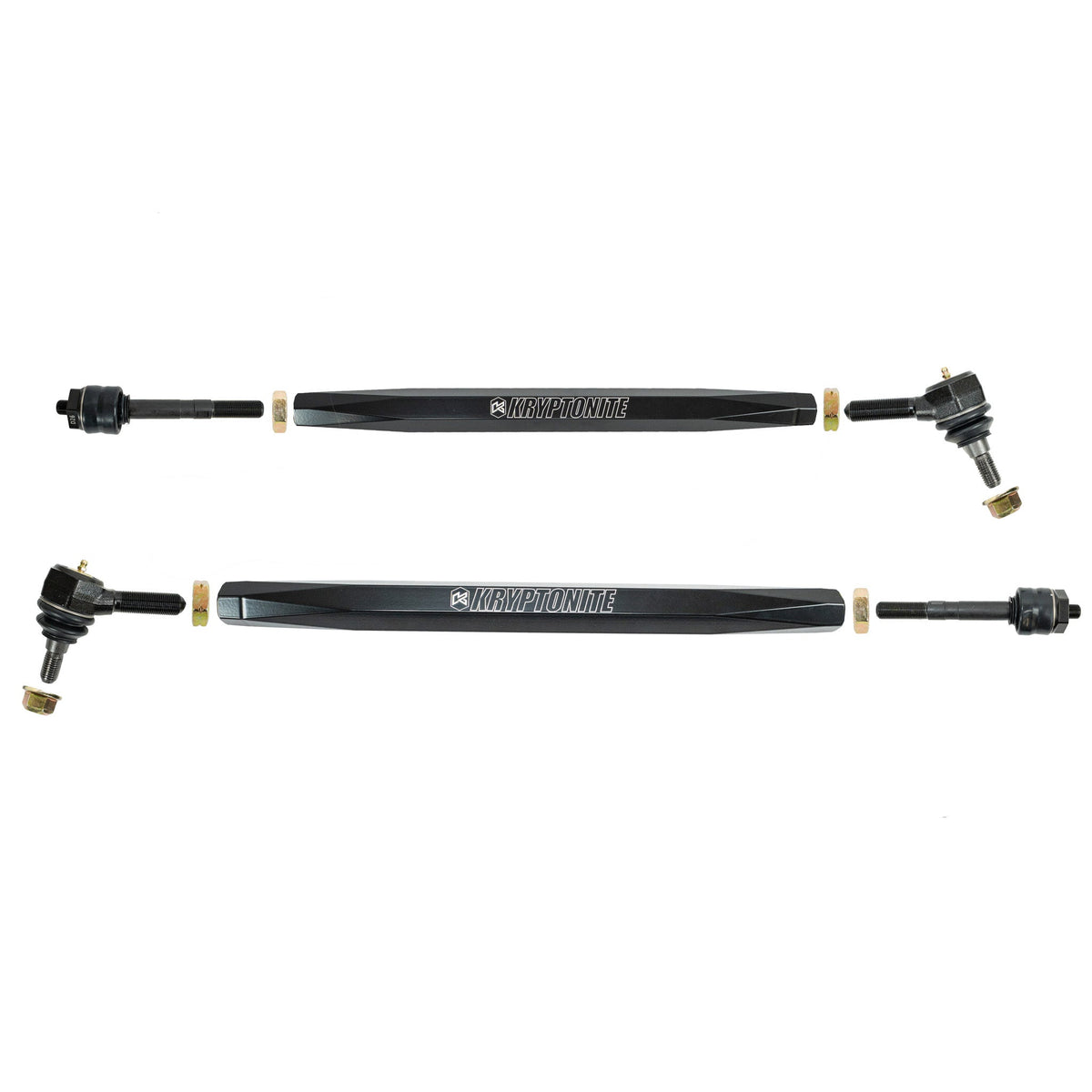 Kryptonite Stage 1 Tie Rods for 2022-2026 Polaris Pro R / Turbo R / Pro S