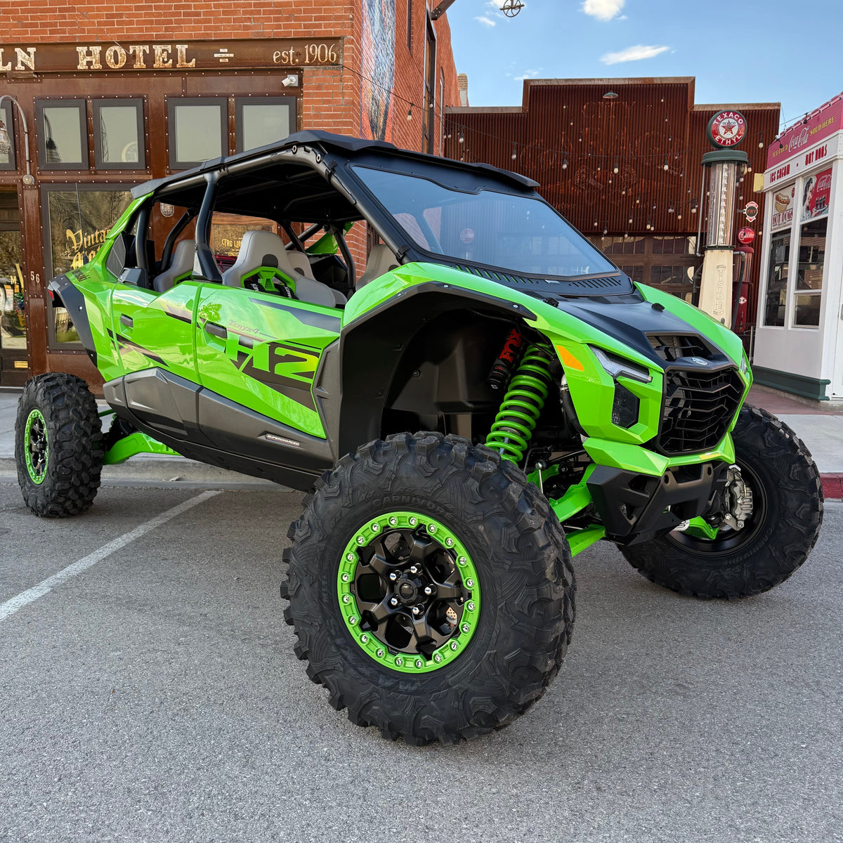 Kawasaki Teryx H2 Vented Glass Windshield