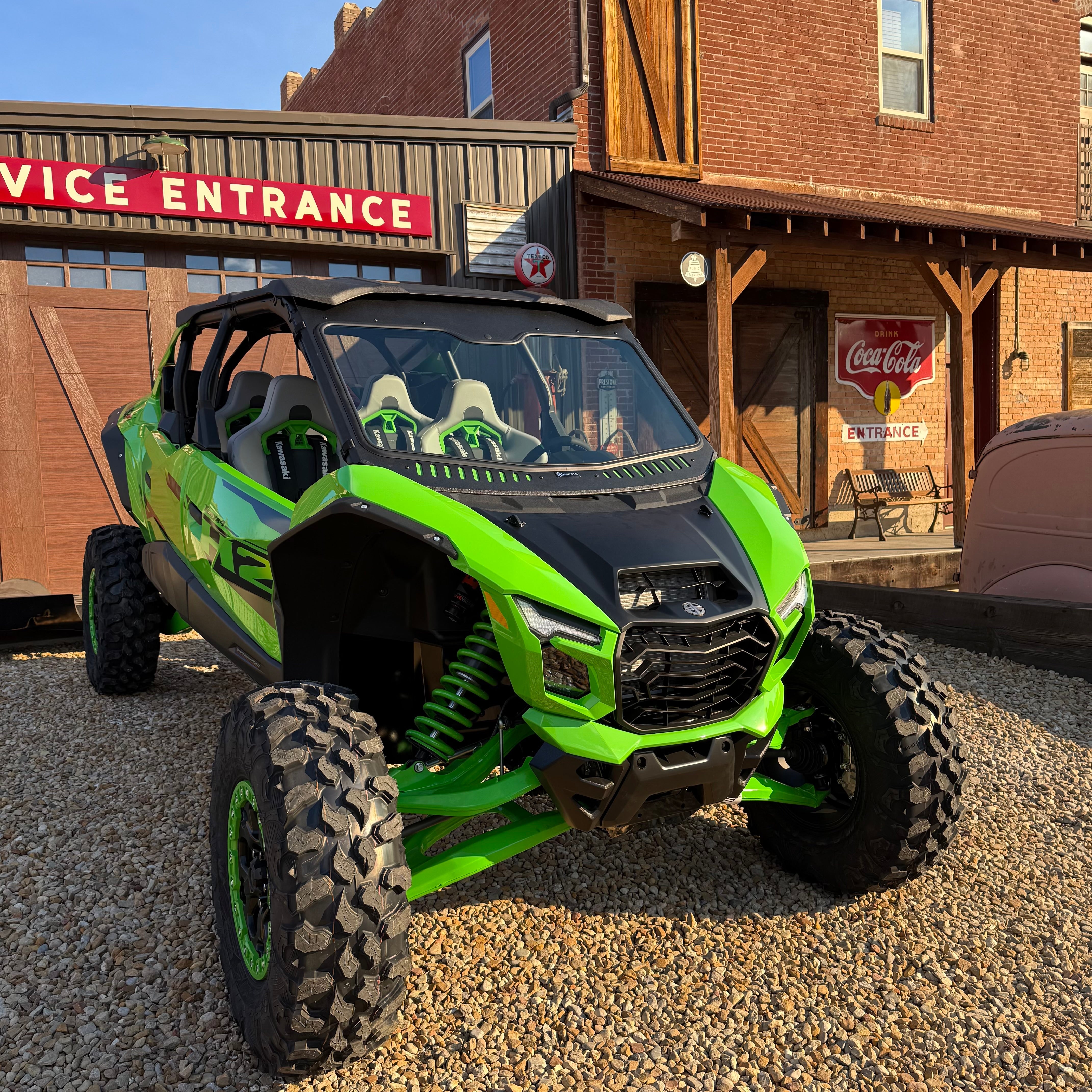 Kawasaki Teryx H2 Vented Glass Windshield