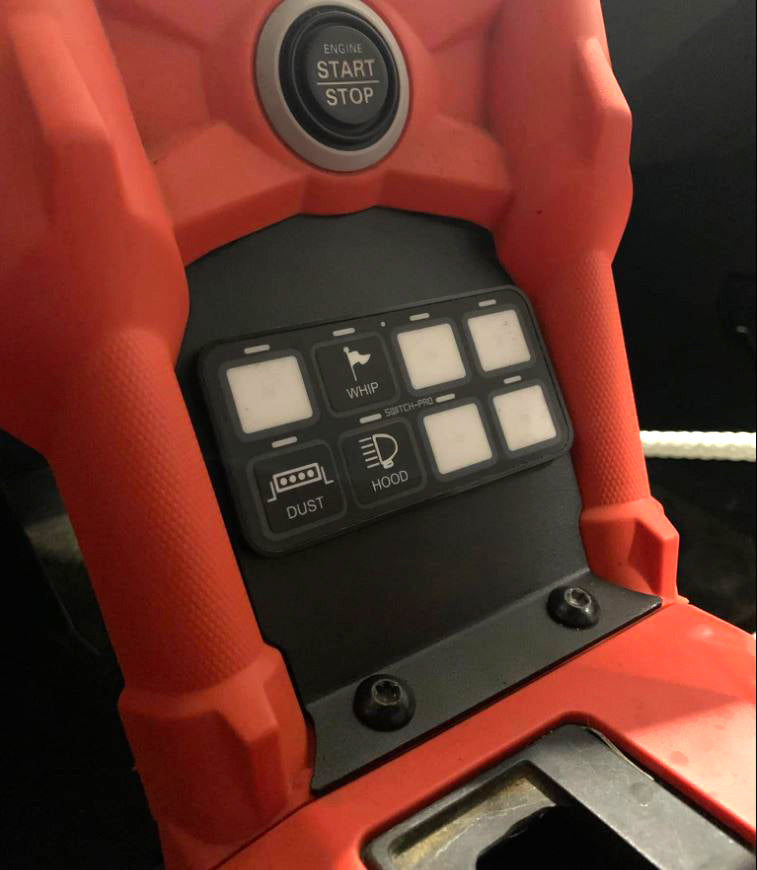 Switch-Pros 8 Lower Dash Plate – StayFlush Motorsports