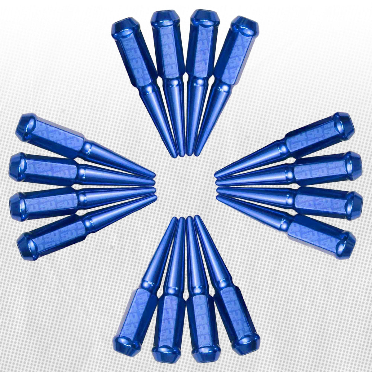 1/2 Inch Extended Spike Lug Nuts - 60 Degree Taper Seat