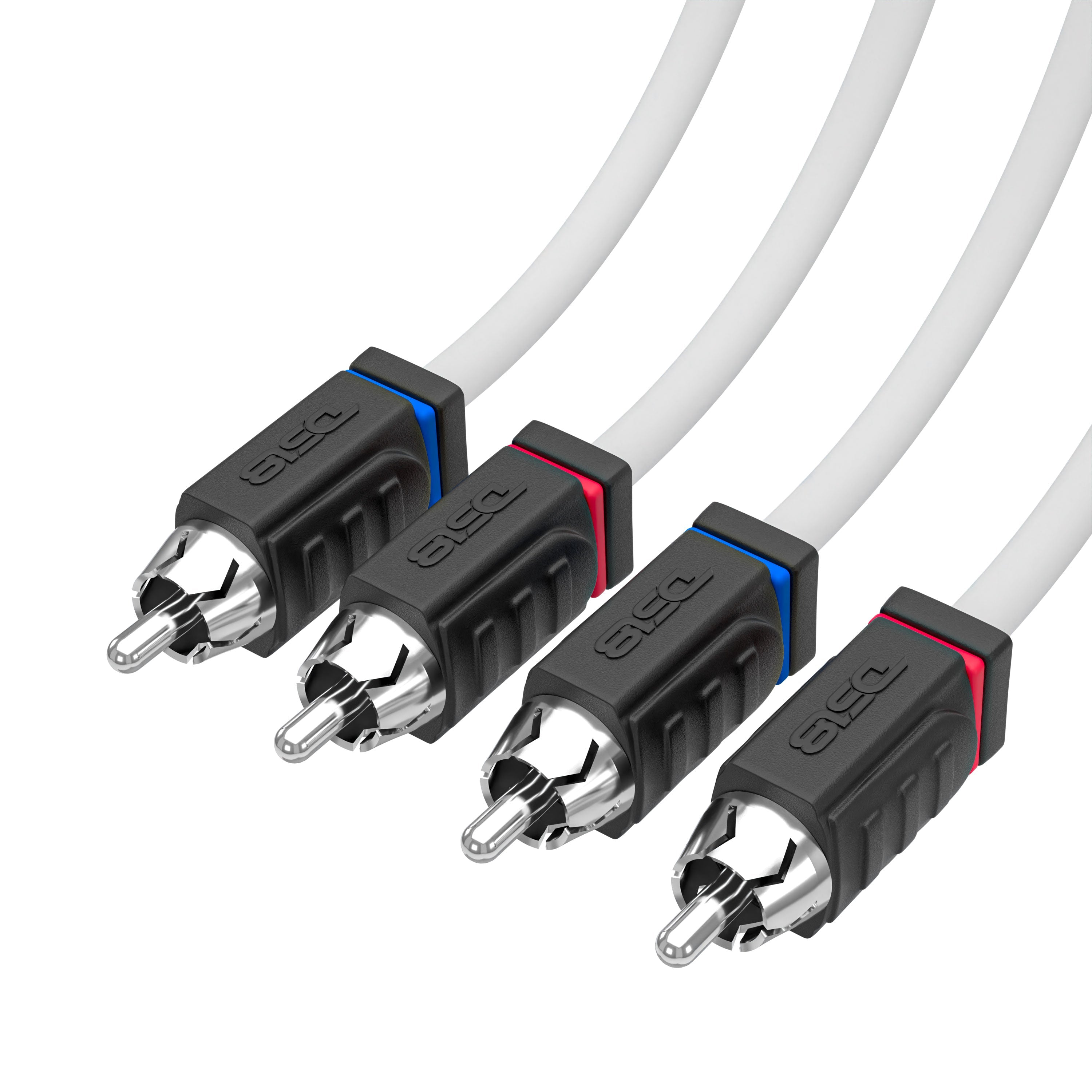 RCA Marine Grade Tinned 100% Copper OFC 25 Feet - WHITE