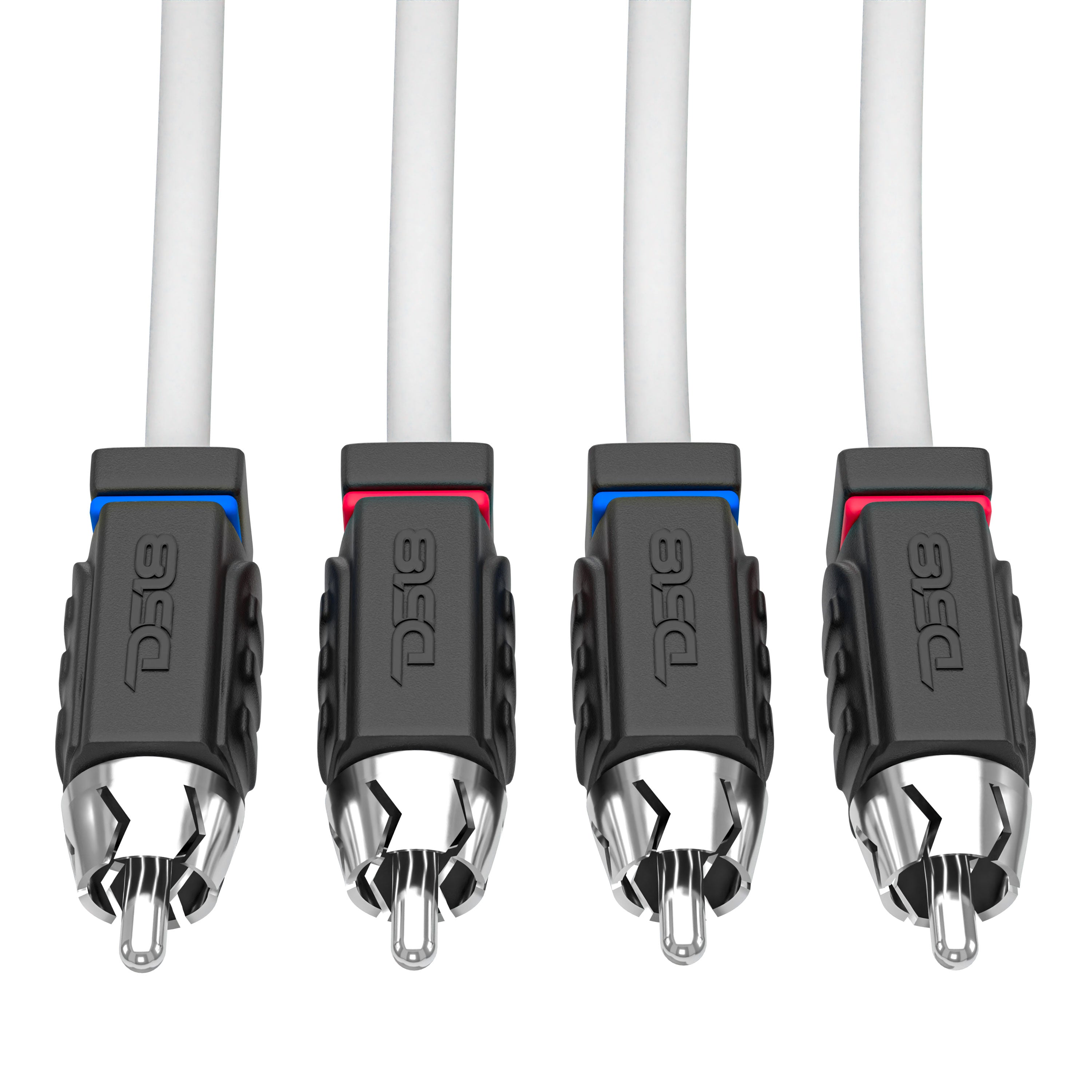 RCA Marine Grade Tinned 100% Copper OFC 6 Feet - WHITE