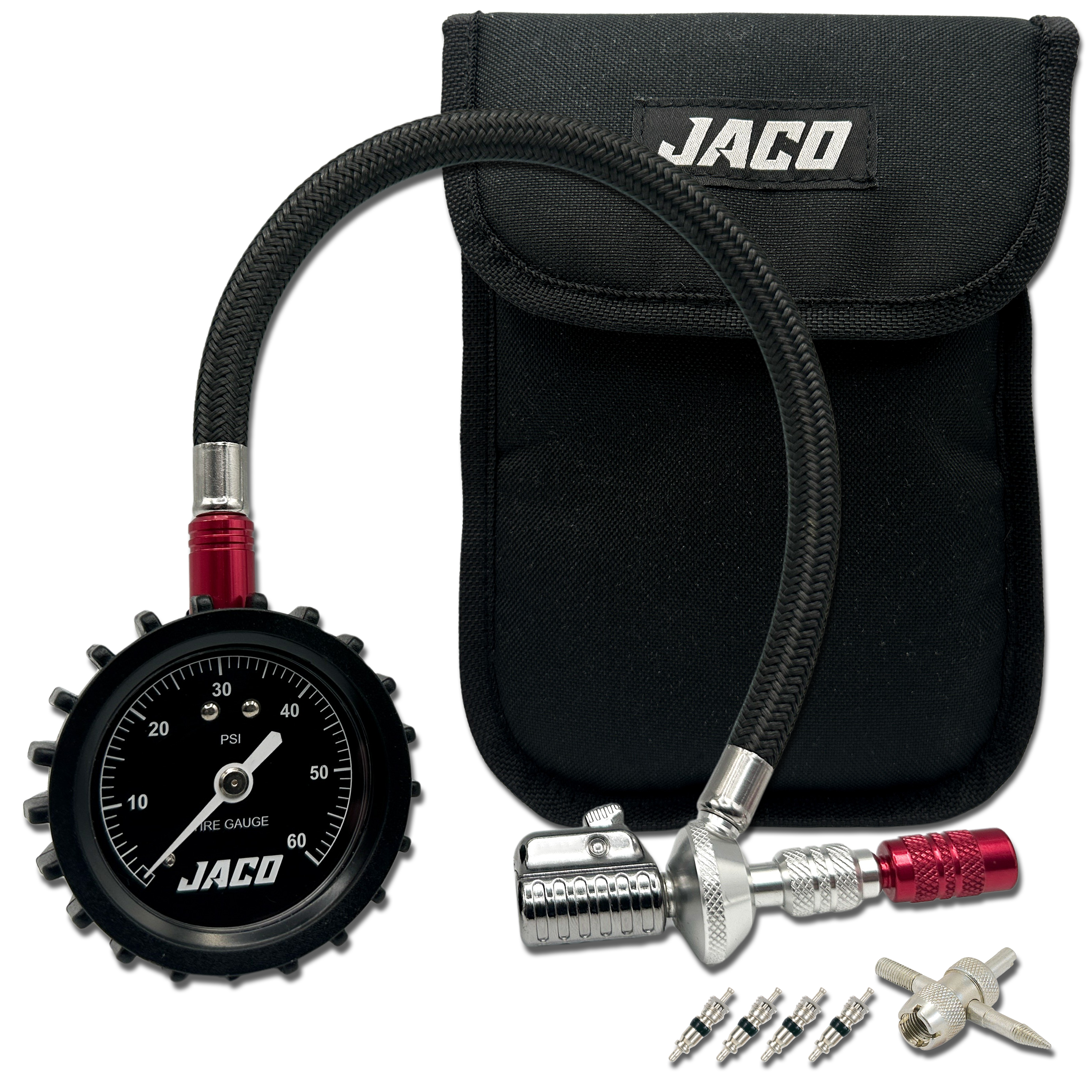 Lightning™ RX4 Tire Deflator with Gauge - 60 PSI | Quick-Connect Rapid Air Down Tool for Off Road 4x4