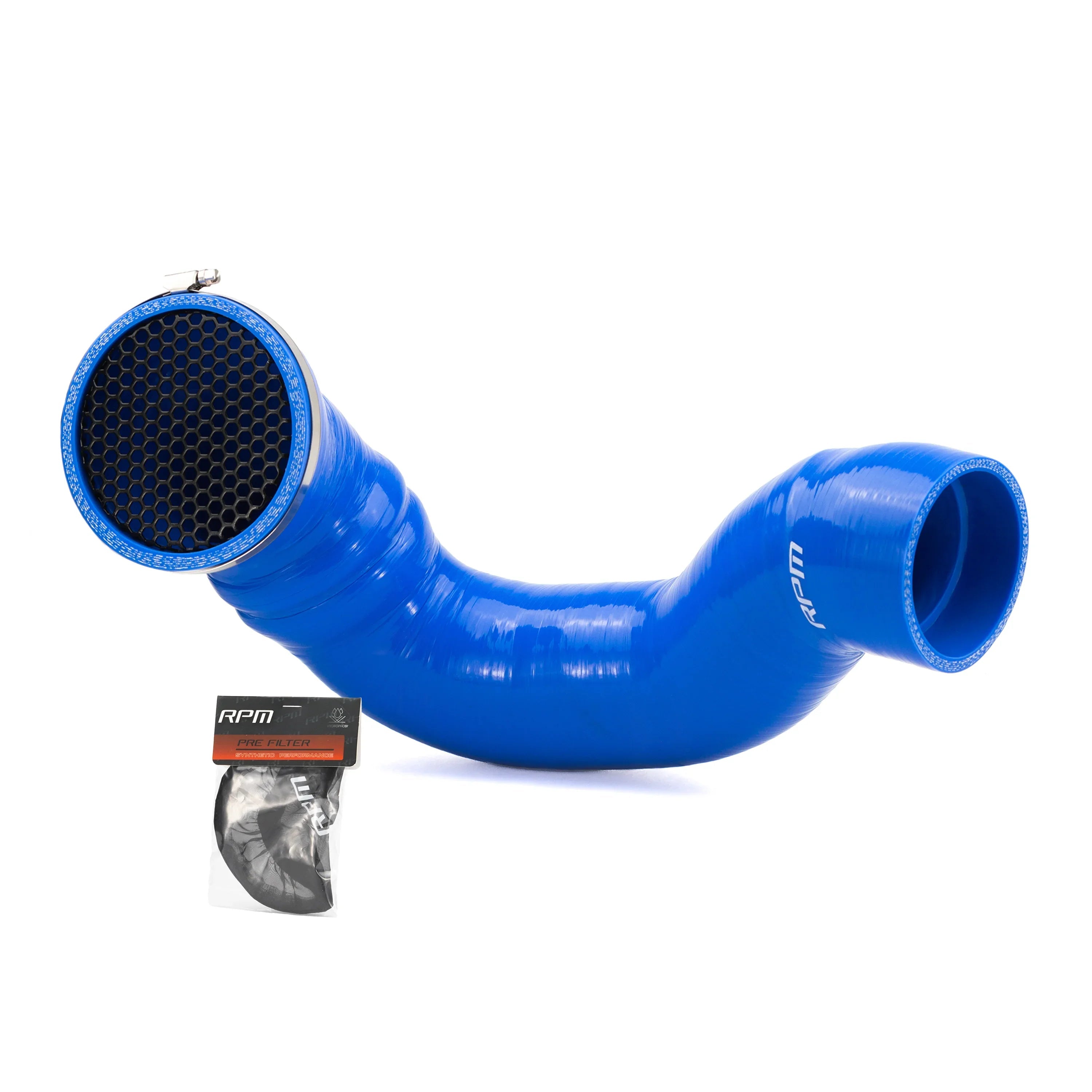 RPM SxS Maverick R Big Fatty Intake Tube With Debris Cage & Pre Filter