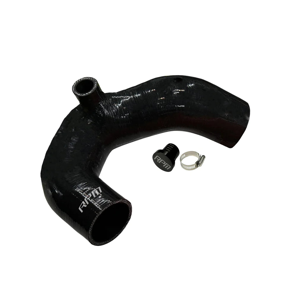 RPM SxS Can-Am Maverick R BOV Charge Tube - 5 Ply Wire Reinforced