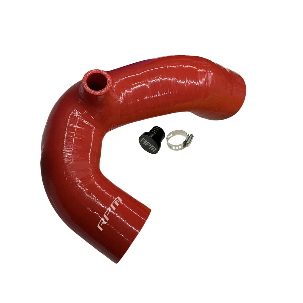 RPM SxS Can-Am Maverick R BOV Charge Tube - 5 Ply Wire Reinforced