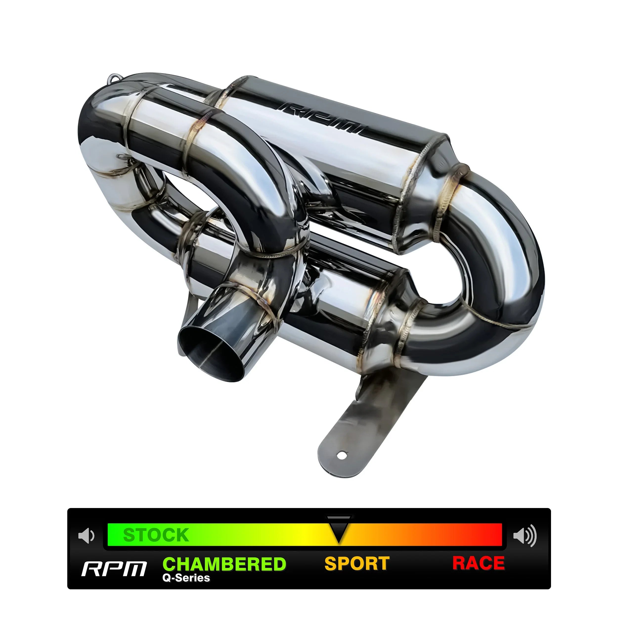RPM Can-Am Maverick R 3" Sport Muffler - Slip On Sport Exhaust