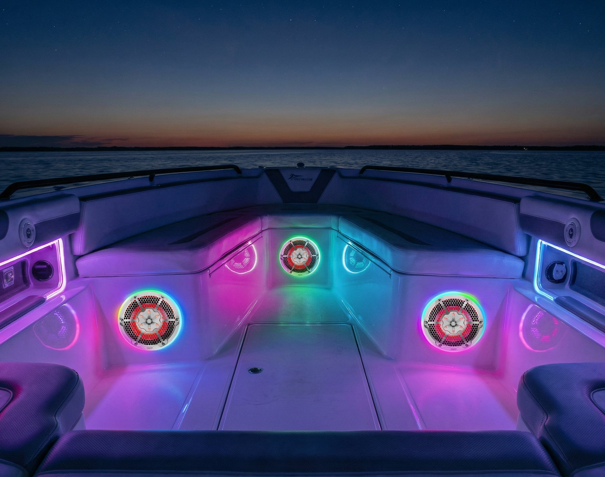 10" Digital LED Ring for Marine and Powersporst Speakers and Towers