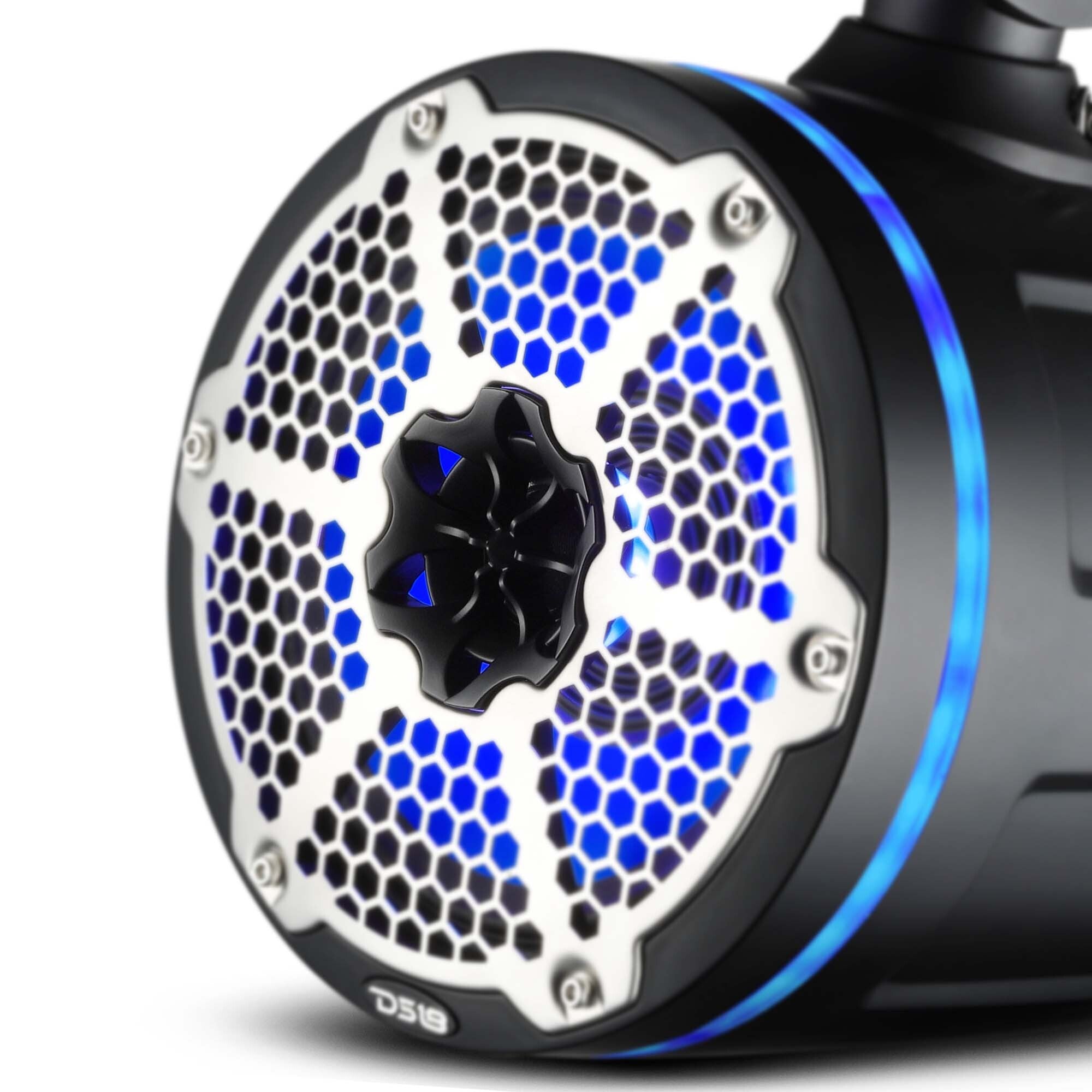 Bronco 6th Gen Mounting Tube Bundle with 8" Marine Tower Speakers with RGB LED Lights and Amplifier