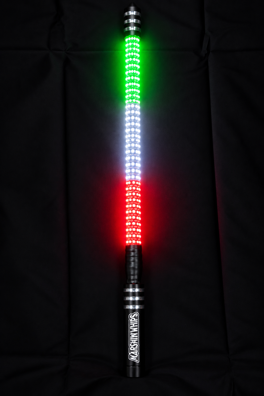 Marshin Whips V2 Black Out LED Whip | Single Stealth Off-Road Light